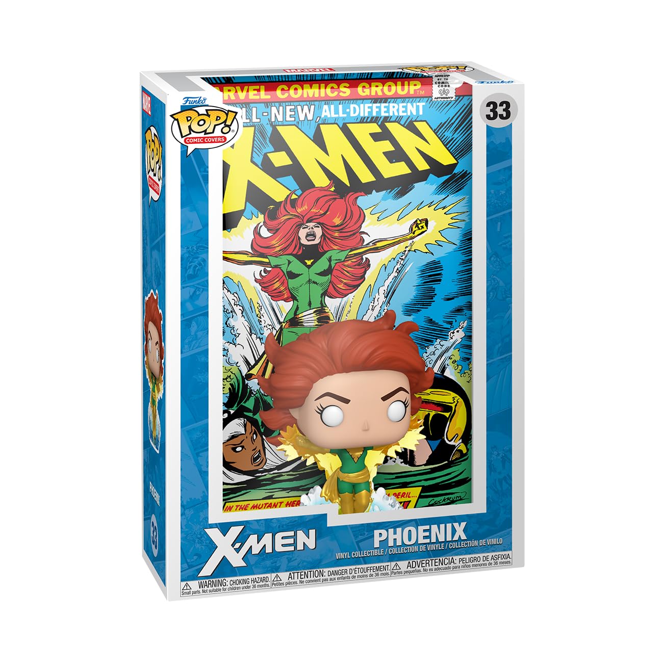 Foto 3 pulgar | ¡funko Pop! El Cómic Cubre La Figura De Phoenix #101 De Marvel X-men - Venta Internacional.