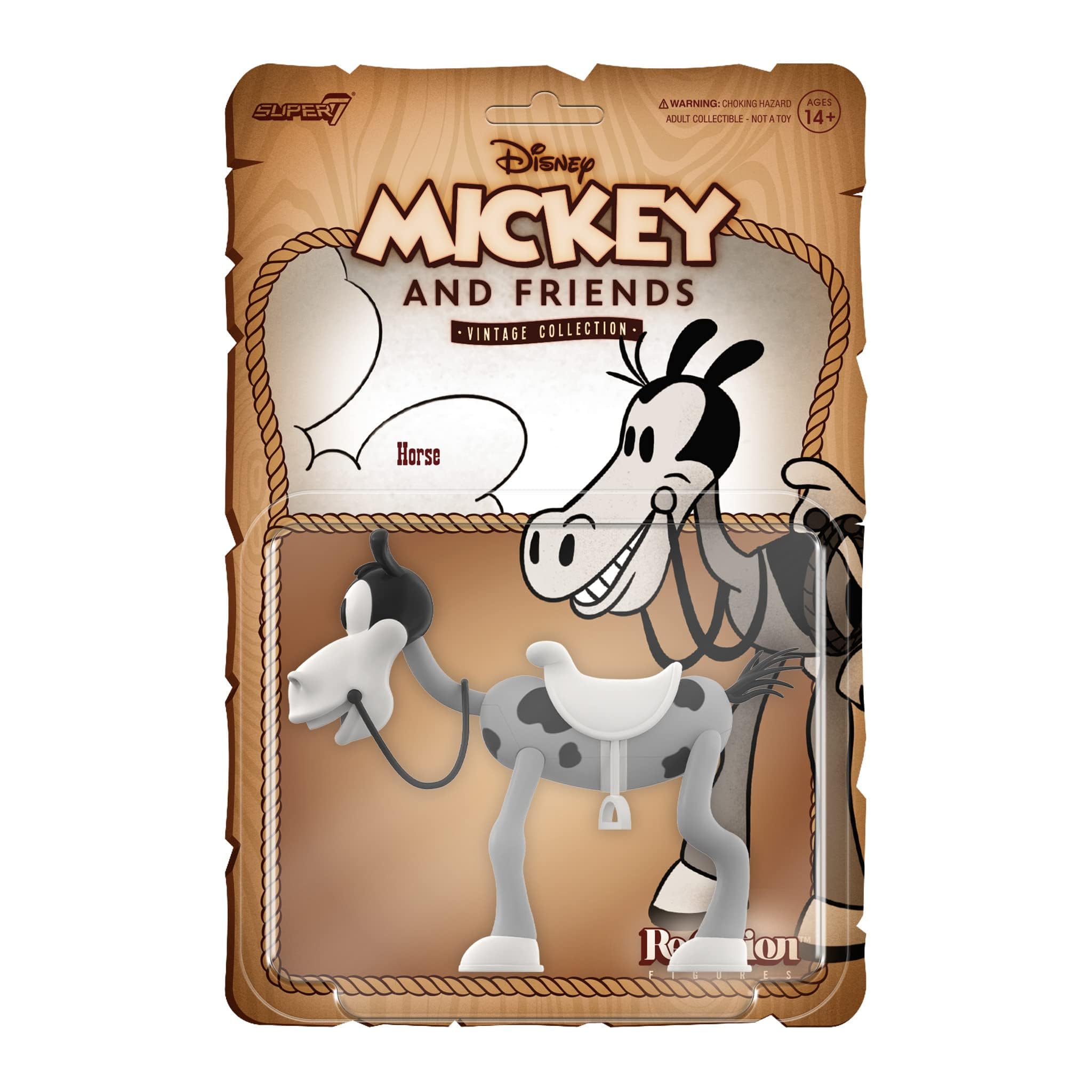 Foto 3 pulgar | Figura De Acción Super7 Disney Mickey Y Sus Amigos Horace 3.75 - Venta Internacional.
