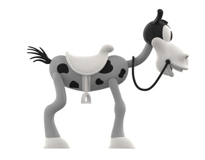 Foto 3 | Figura De Acción Super7 Disney Mickey Y Sus Amigos Horace 3.75 - Venta Internacional.