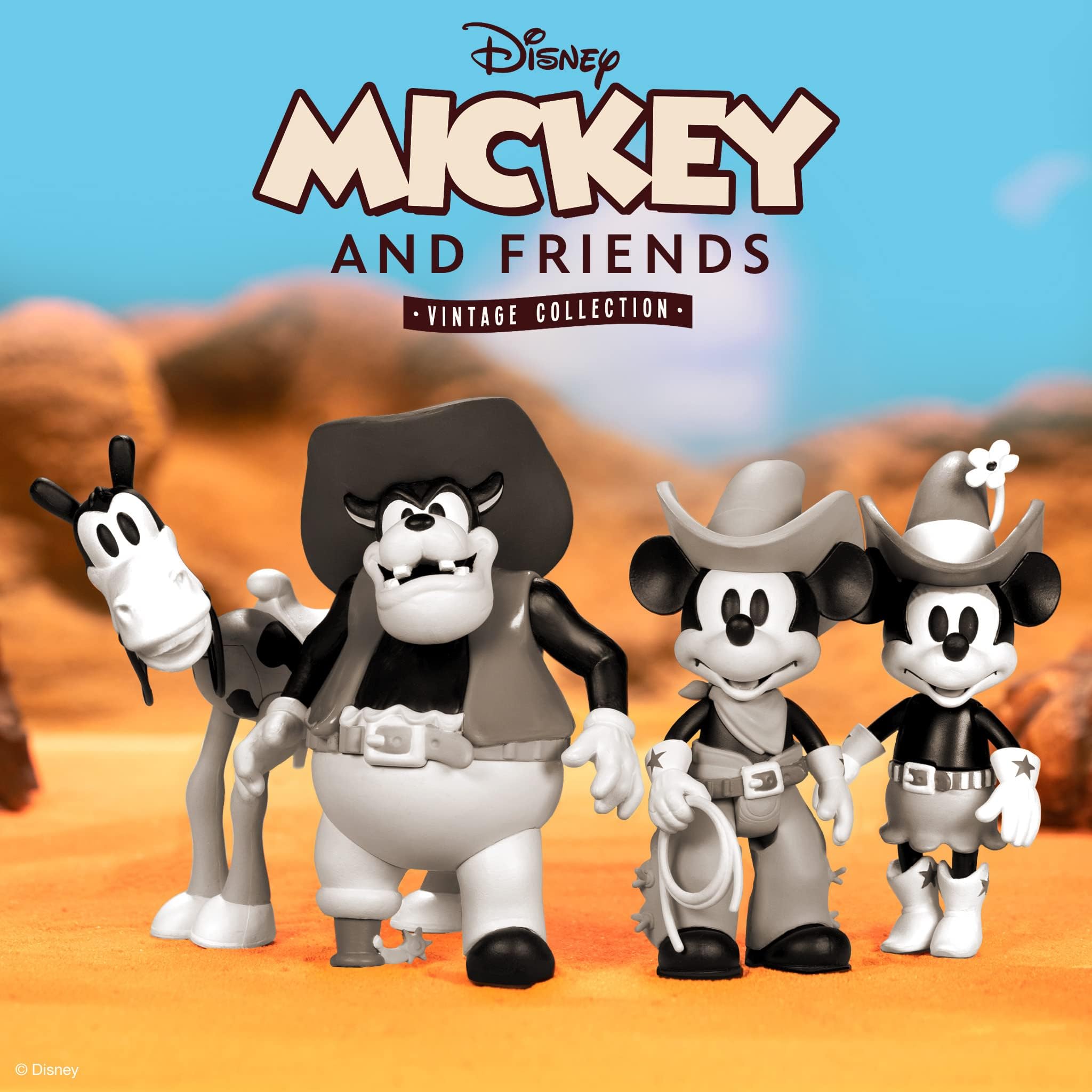 Foto 7 pulgar | Figura De Acción Super7 Disney Mickey Y Sus Amigos Horace 3.75 - Venta Internacional.