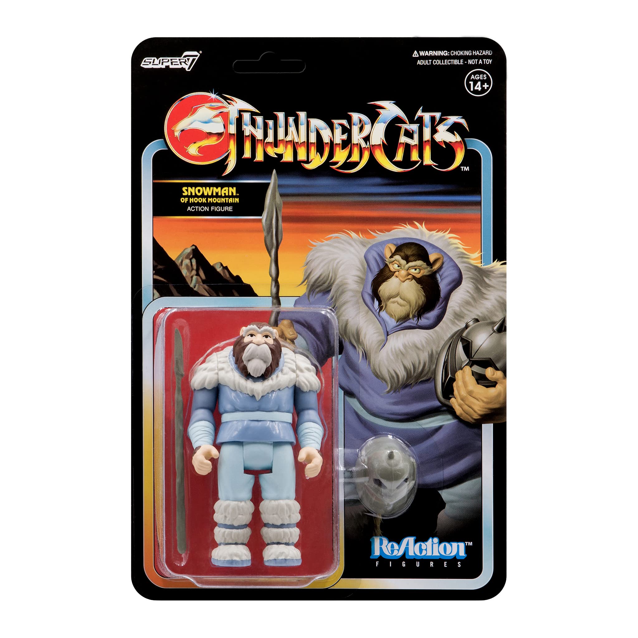 Figura De Acción Super7 Thundercats Snowman Of Hook Mountain - Venta Internacional.