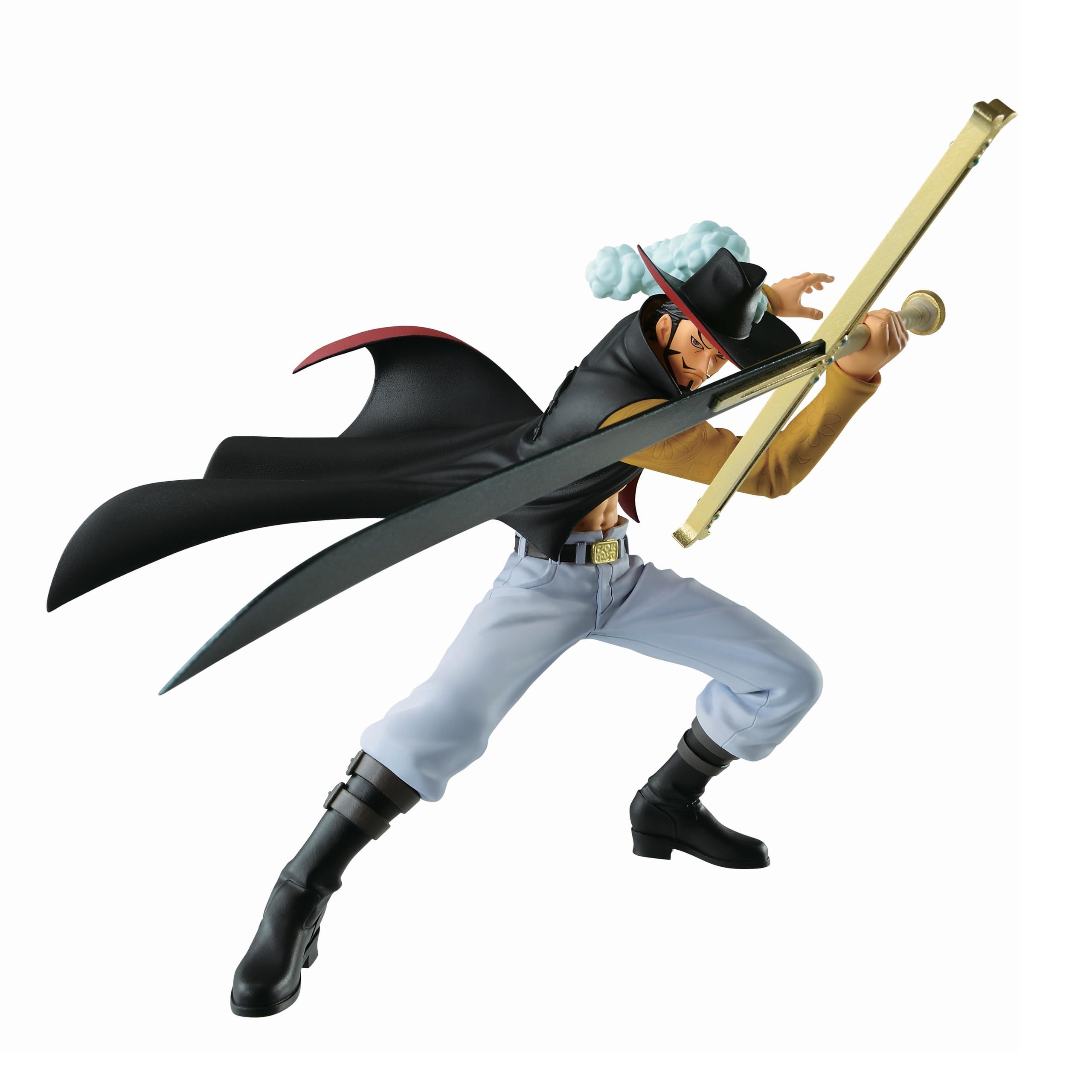 Figura Banpresto De Una Sola Pieza Dracule Mihawk Bandai Spirits - Venta Internacional.