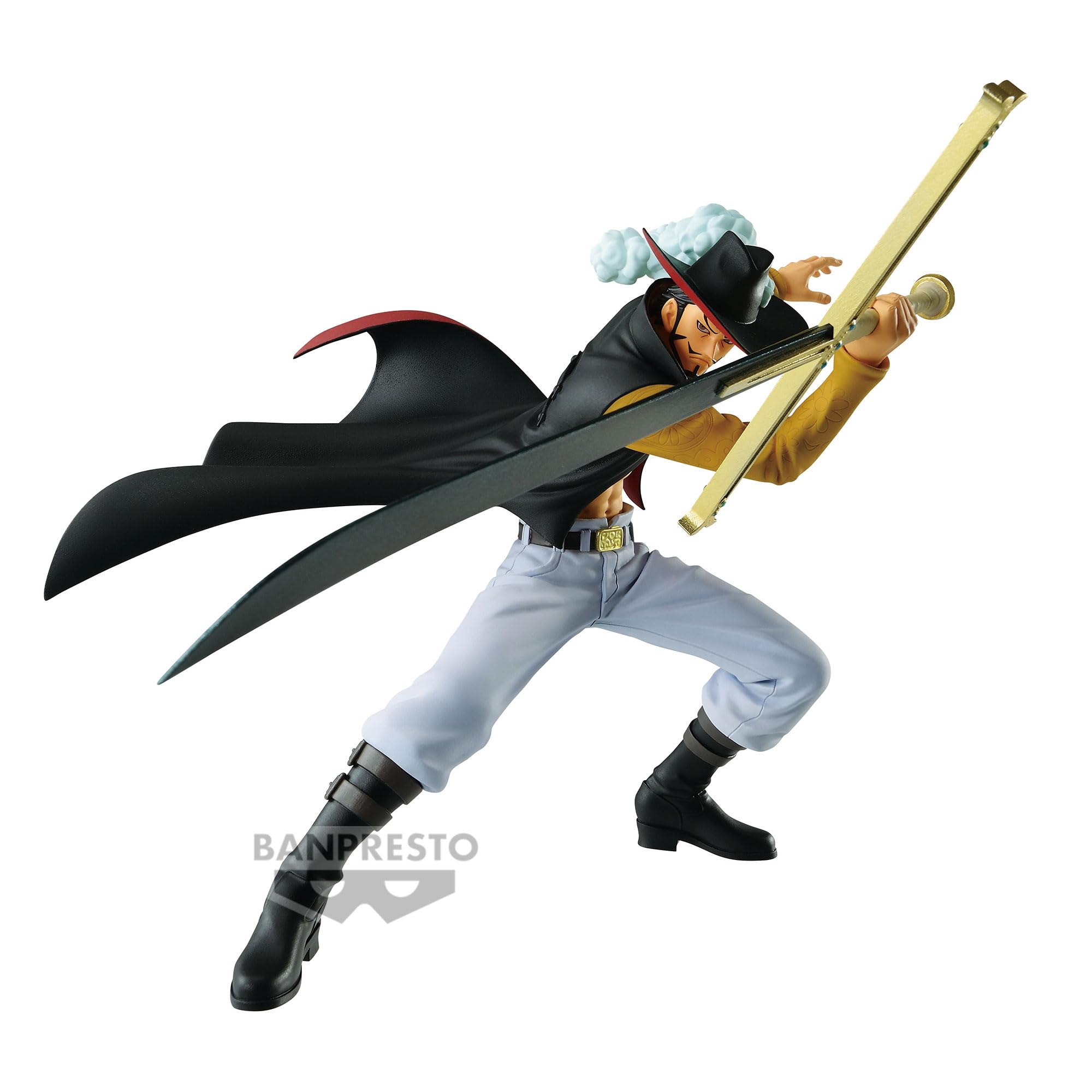 Foto 3 pulgar | Figura Banpresto De Una Sola Pieza Dracule Mihawk Bandai Spirits - Venta Internacional.