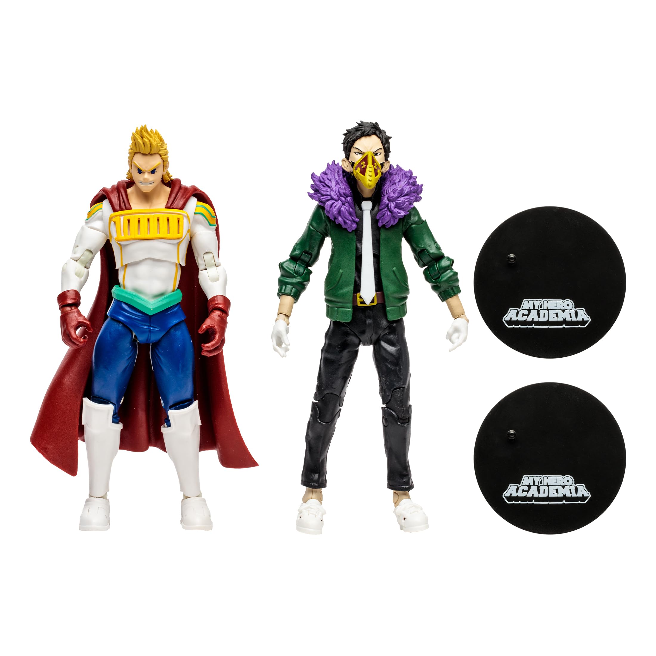 Foto 5 pulgar | Figuras De Acción Mcfarlane My Hero Academia Overhaul Vs Mirio - Venta Internacional.