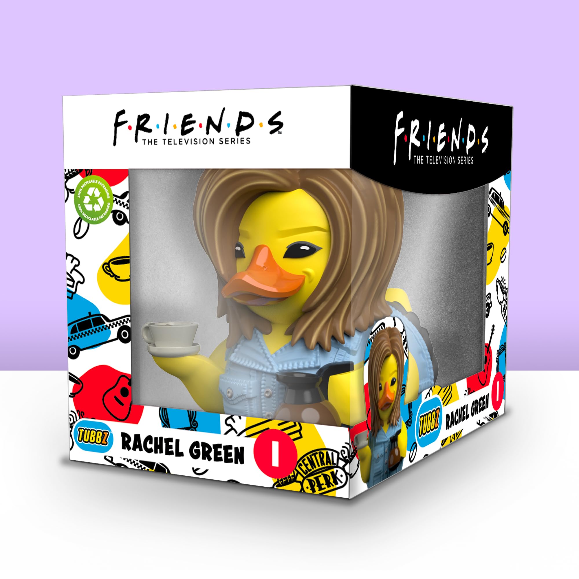 Foto 3 pulgar | Figura Coleccionable De Vinilo Con Forma De Pato De Goma Tubbz Rachel Green - Venta Internacional.