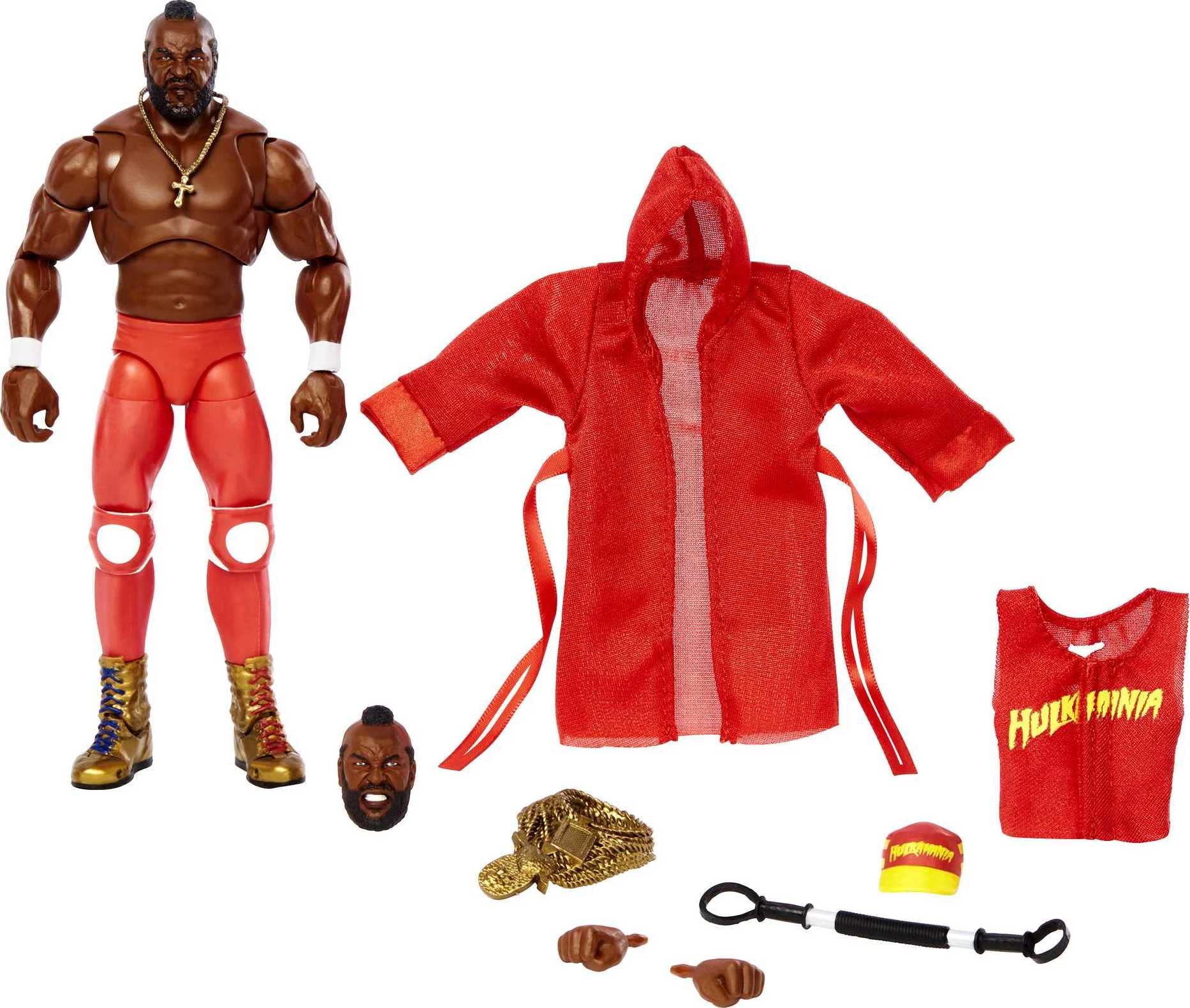 Foto 2 pulgar | Figura De Acción Wwe Ultimate Edition Mr. T De 15 Cm Con Accesorios - Venta Internacional.
