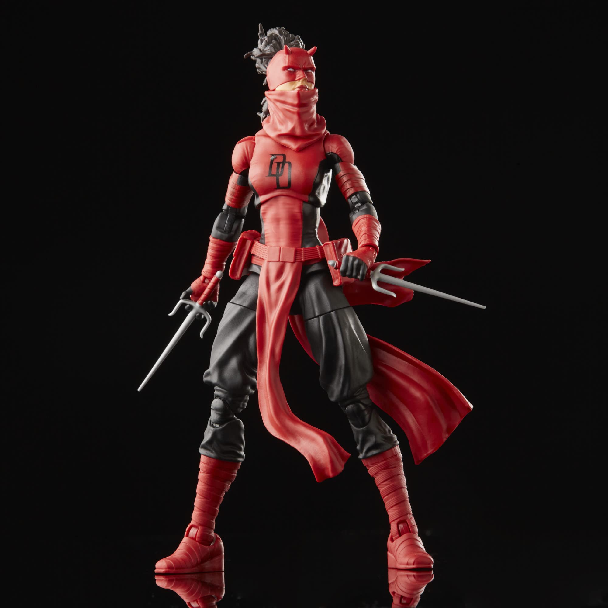 Foto 8 pulgar | Figura De Acción De La Serie Marvel Legends Elektra Natchios - Venta Internacional.
