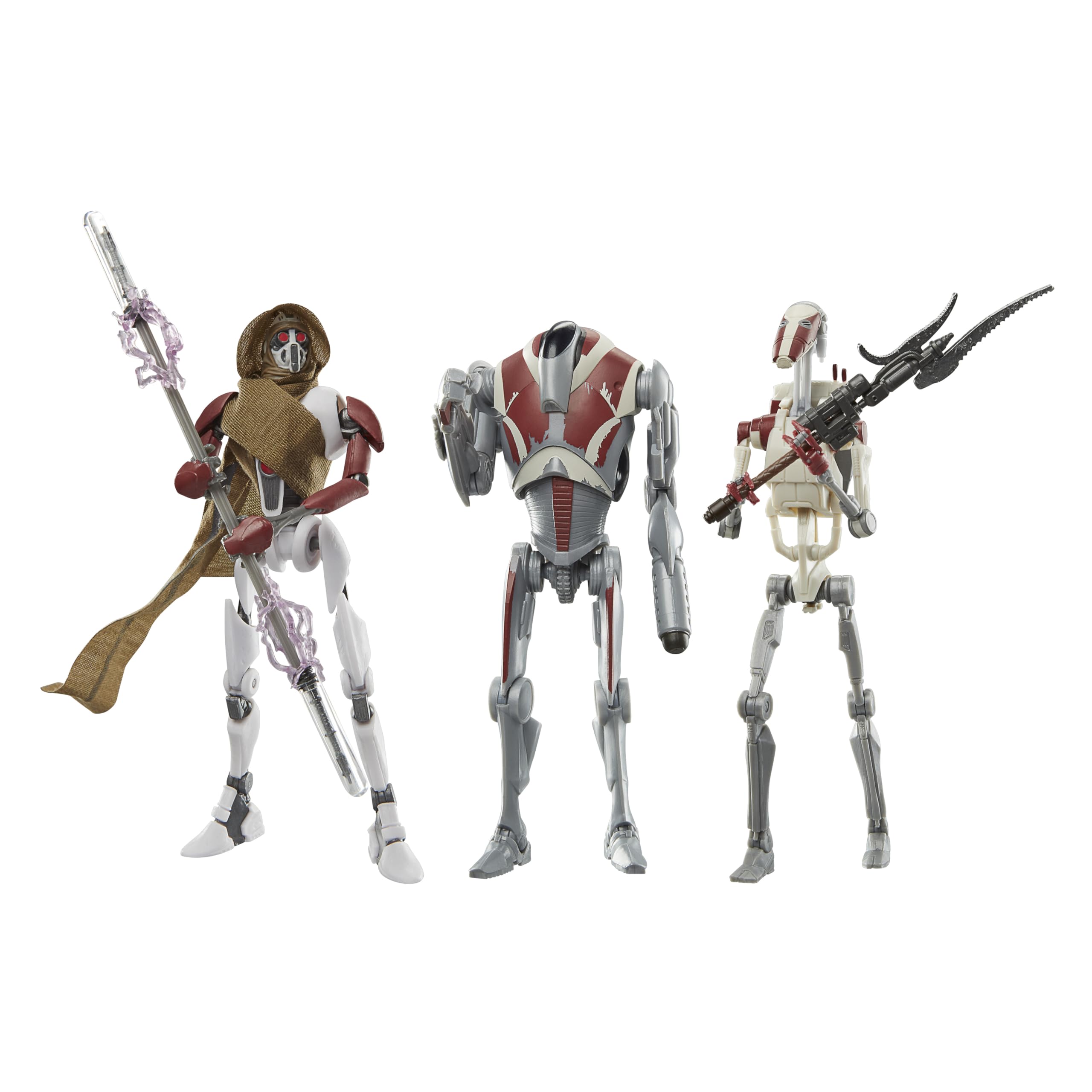 Foto 1 | Figura De Acción Star Wars The Black Series, 6 Pulgadas, Paquete De 3 - Venta Internacional.