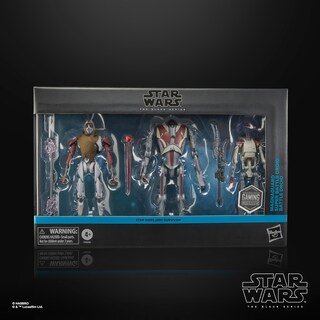 Foto 2 | Figura De Acción Star Wars The Black Series, 6 Pulgadas, Paquete De 3 - Venta Internacional.