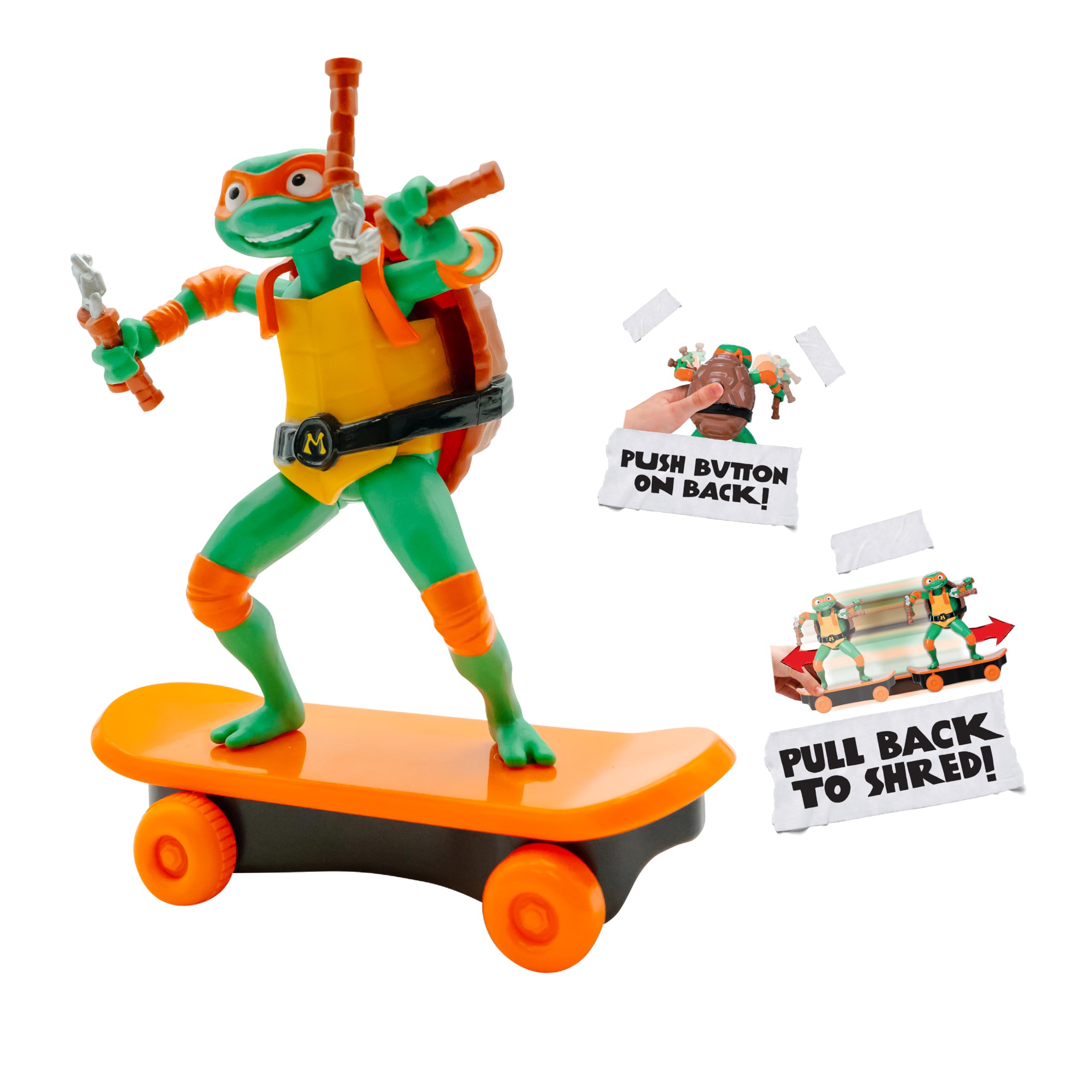 Foto 4 pulgar | Figura De Acción Teenage Mutant Ninja Turtles Michelangelo - Venta Internacional.