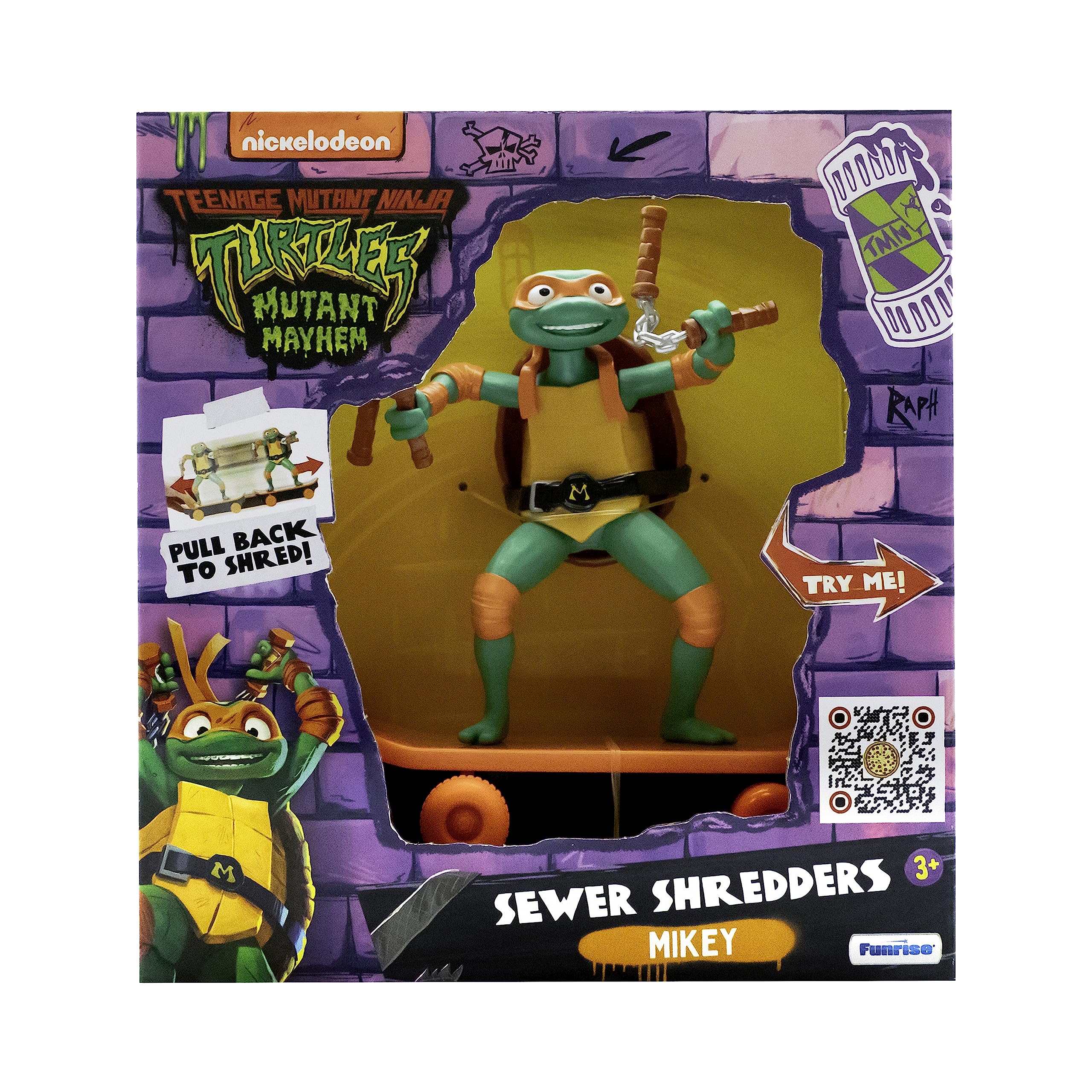 Foto 6 | Figura De Acción Teenage Mutant Ninja Turtles Michelangelo - Venta Internacional.