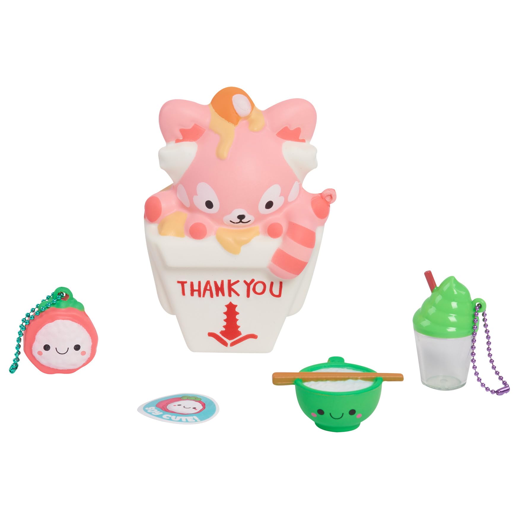 Foto 2 pulgar | Bento Box Just Play Smooshy Mushy Serie 1 Riley Red Panda - Venta Internacional.