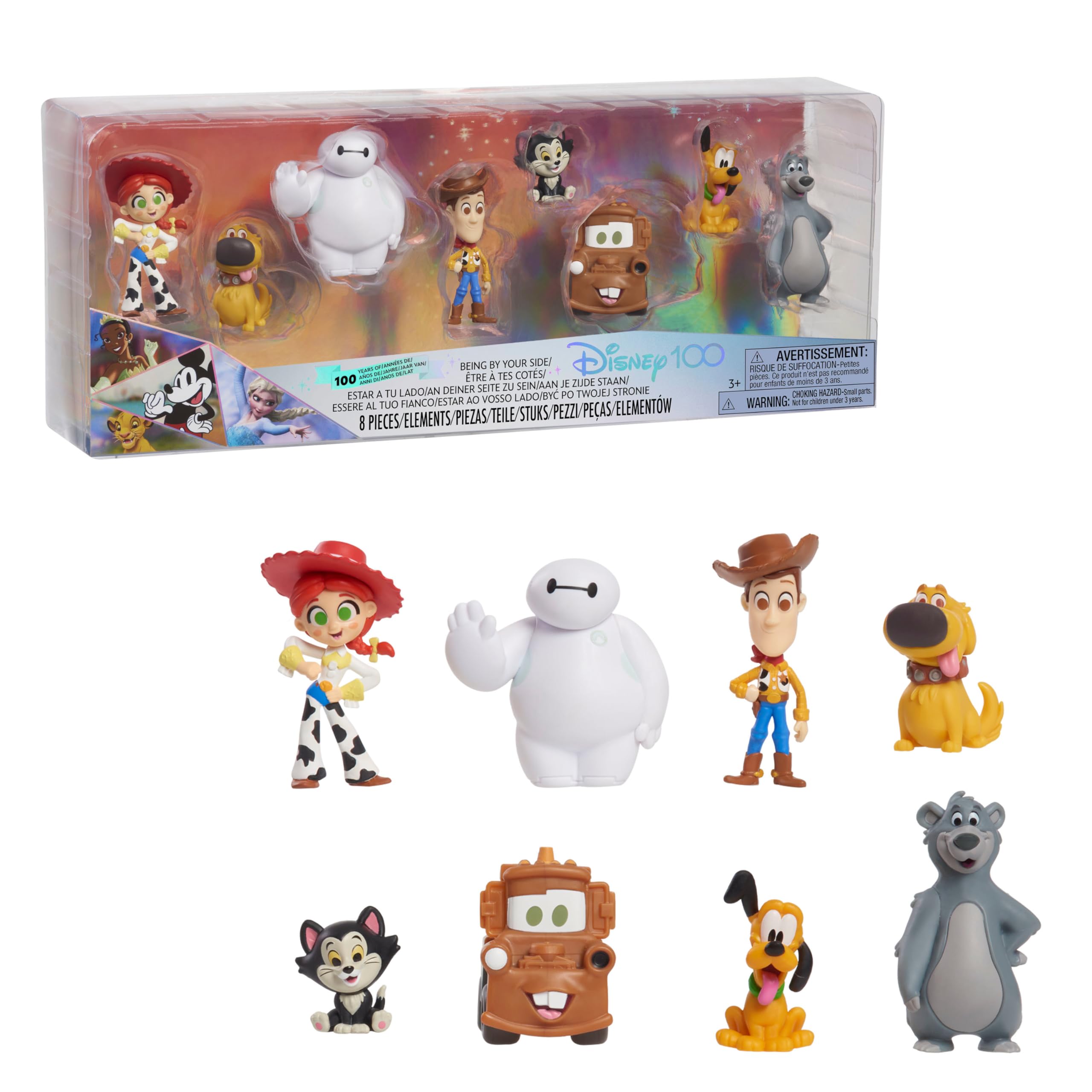 Foto 2 pulgar | Set De Figuras Just Play Disney 100 Years Of Being By Your Side - Venta Internacional.