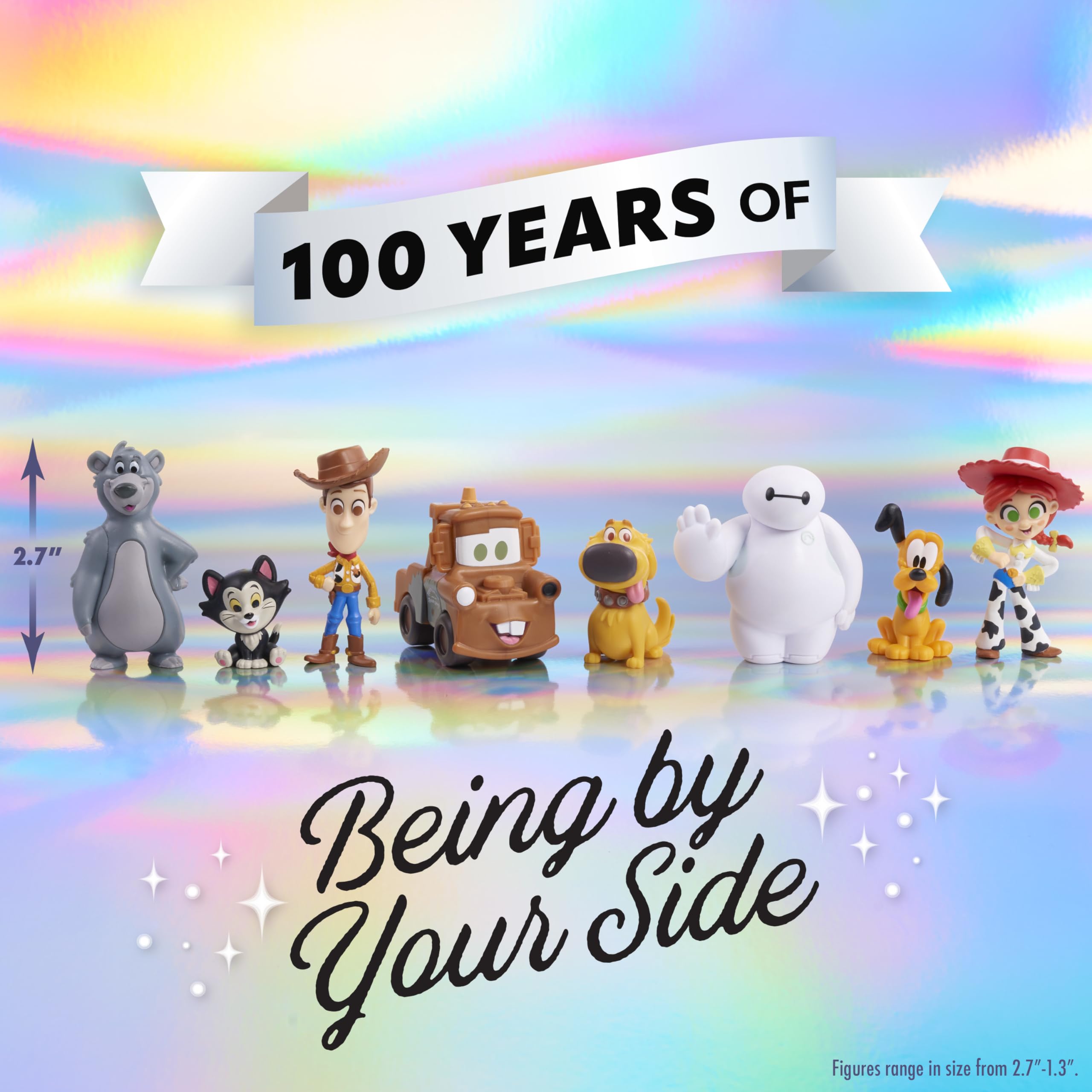 Foto 3 pulgar | Set De Figuras Just Play Disney 100 Years Of Being By Your Side - Venta Internacional.