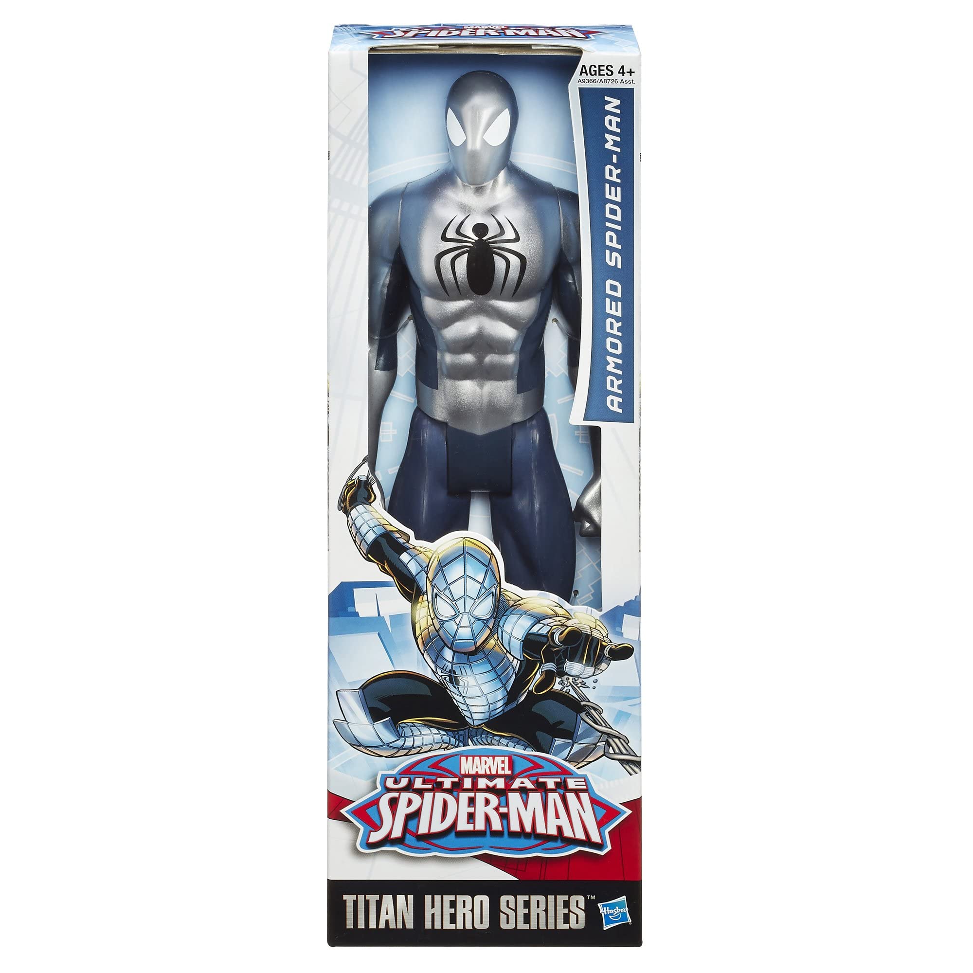 Foto 3 pulgar | Figura De Acción Marvel Spider-man Armored Titan Hero 30 Cm - Venta Internacional.