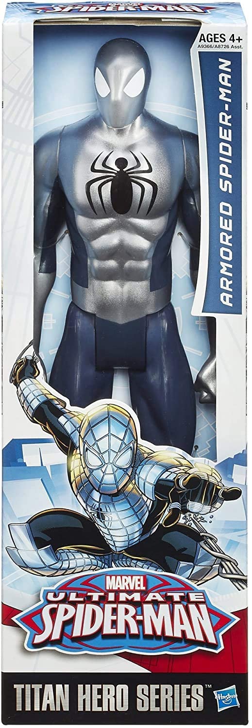 Foto 4 pulgar | Figura De Acción Marvel Spider-man Armored Titan Hero 30 Cm - Venta Internacional.