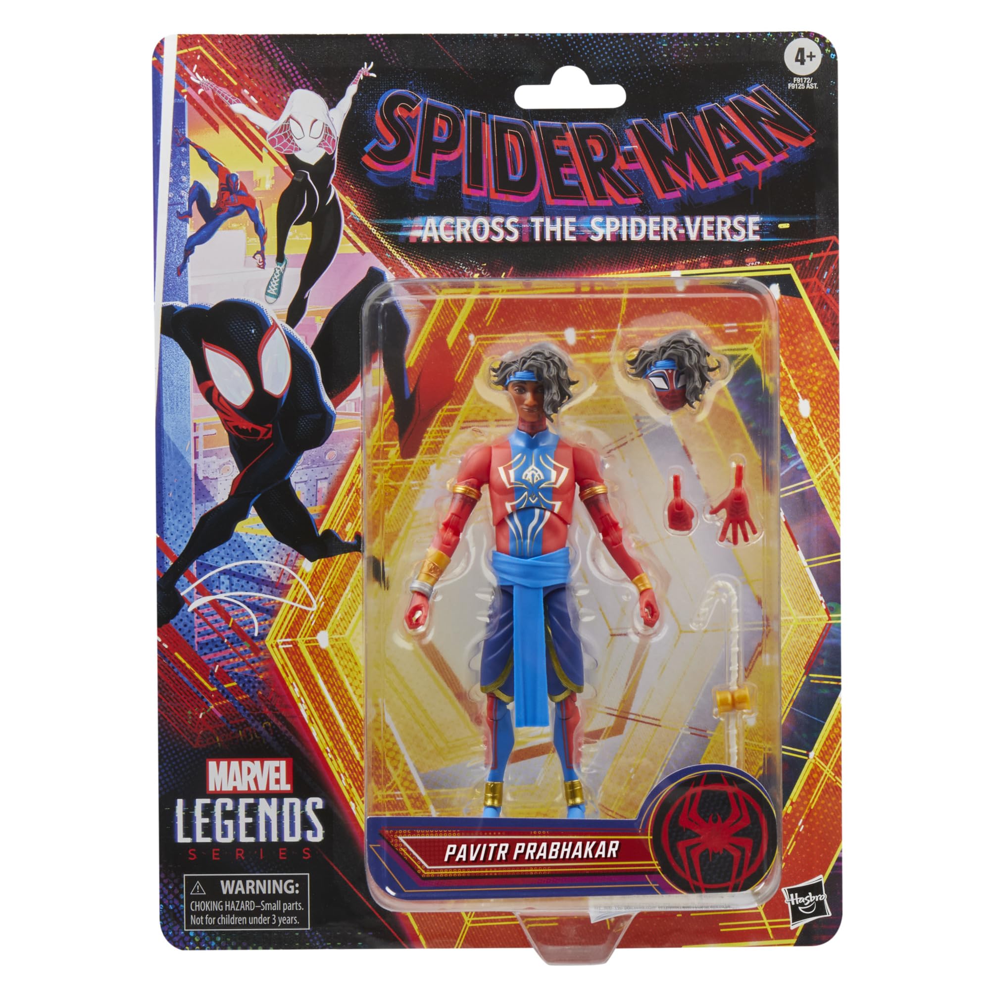 Foto 2 | Figura De Acción Marvel Legends Series Spider-man India 15 Cm - Venta Internacional.