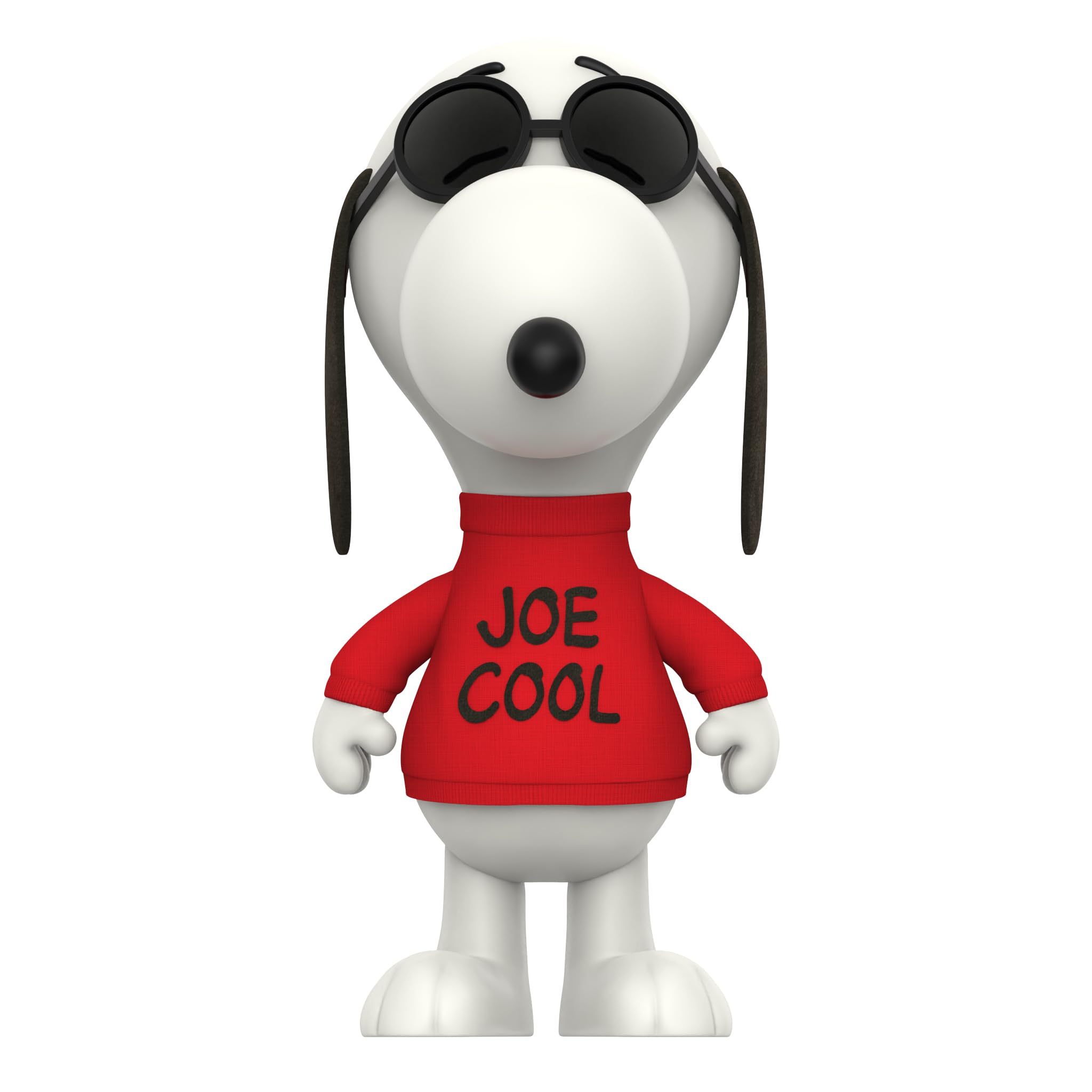 Figura De Acción Super7 Peanuts De Vinilo De Gran Tamaño De Snoopy Joe Cool - Venta Internacional.