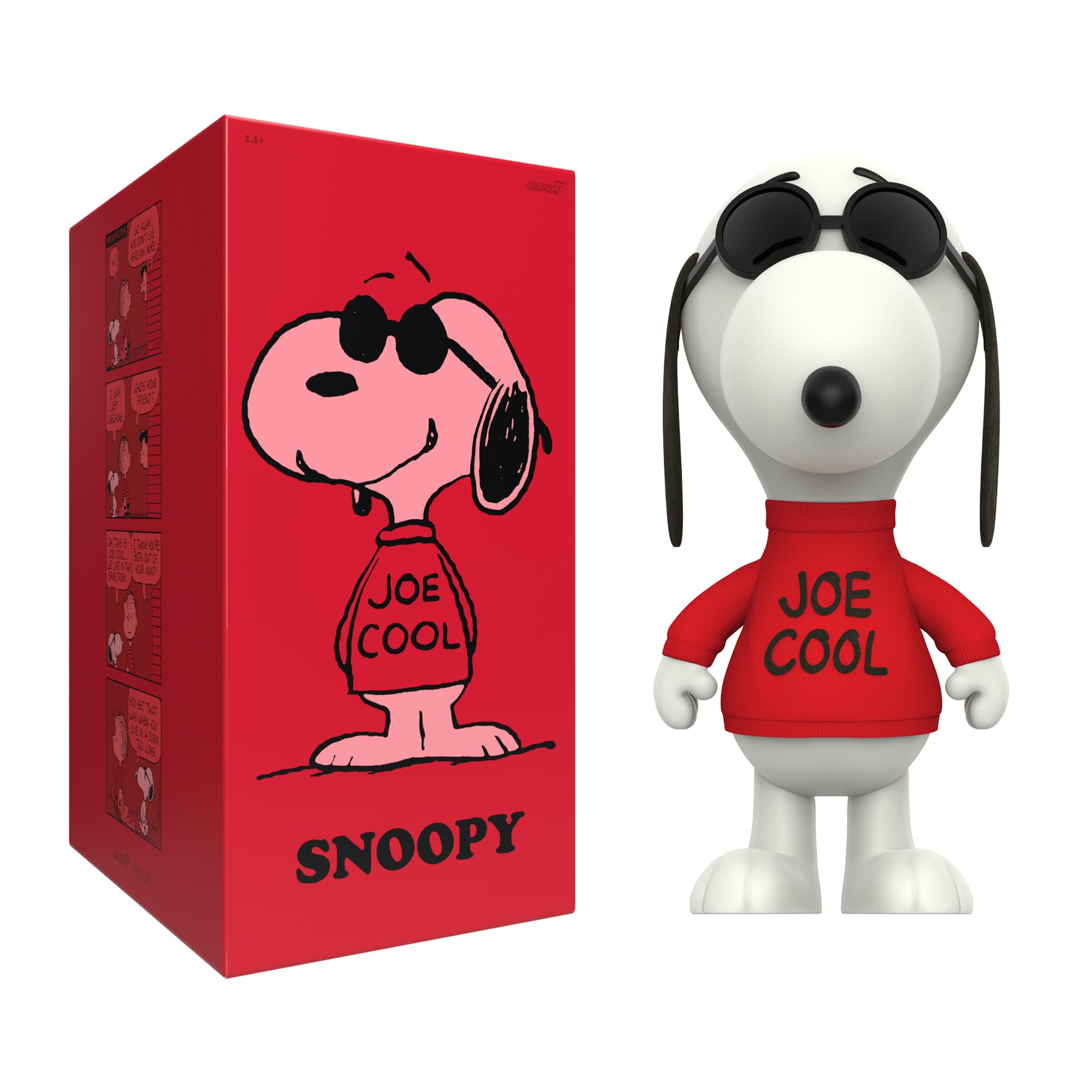 Foto 4 pulgar | Figura De Acción Super7 Peanuts De Vinilo De Gran Tamaño De Snoopy Joe Cool - Venta Internacional.