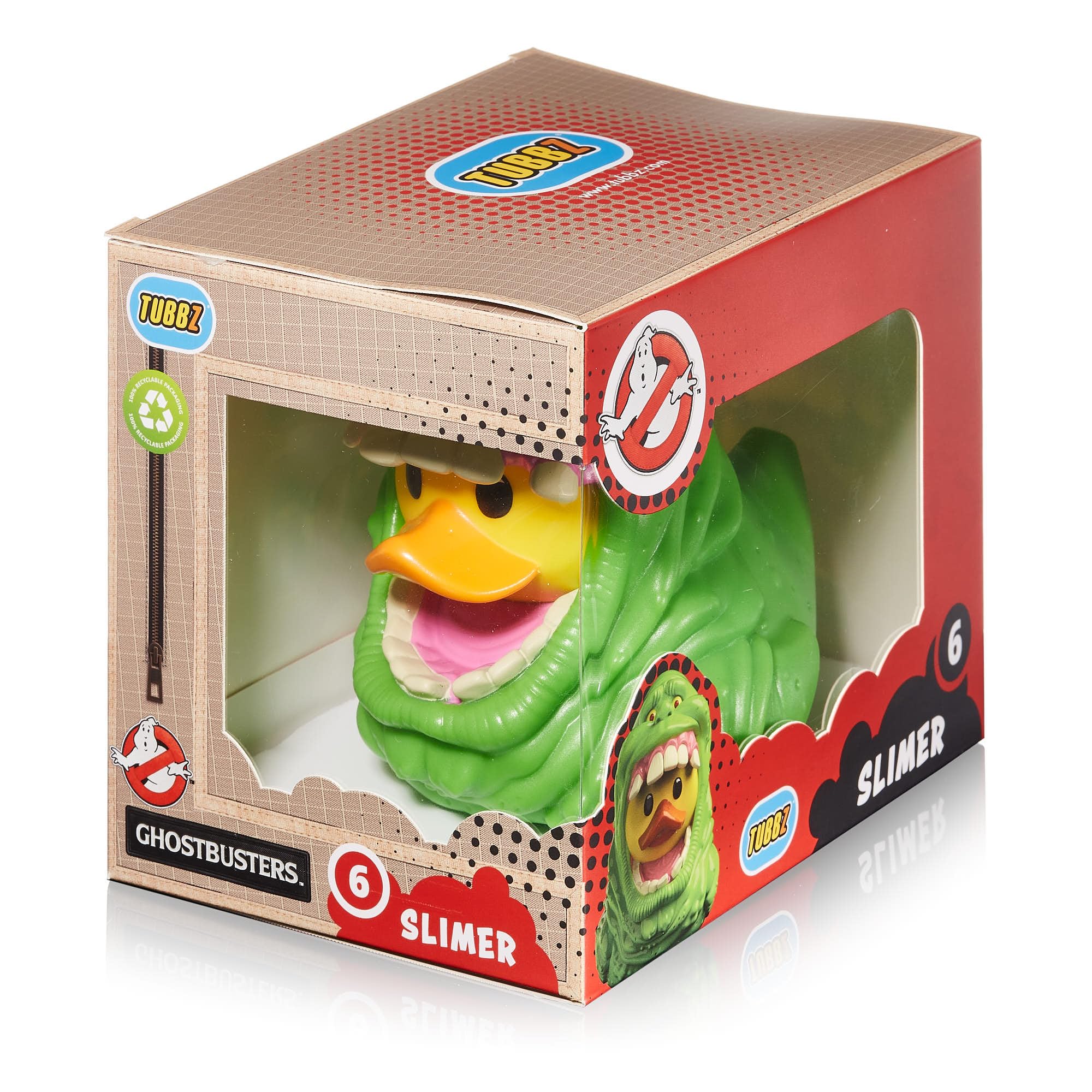 Foto 3 pulgar | Figura Coleccionable De Vinilo Con Forma De Pato De Goma Tubbz Slimer Ghostbusters - Venta Internacional.