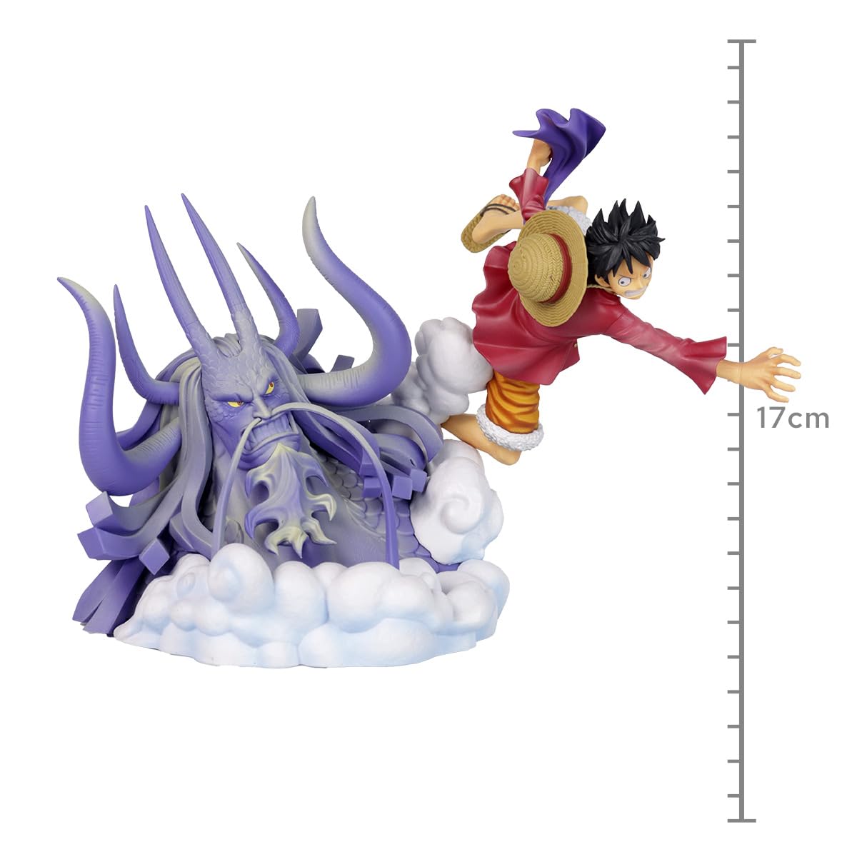 Foto 2 | Figura Dioramática Banpresto One Piece Monkey D. Luffy - Venta Internacional.