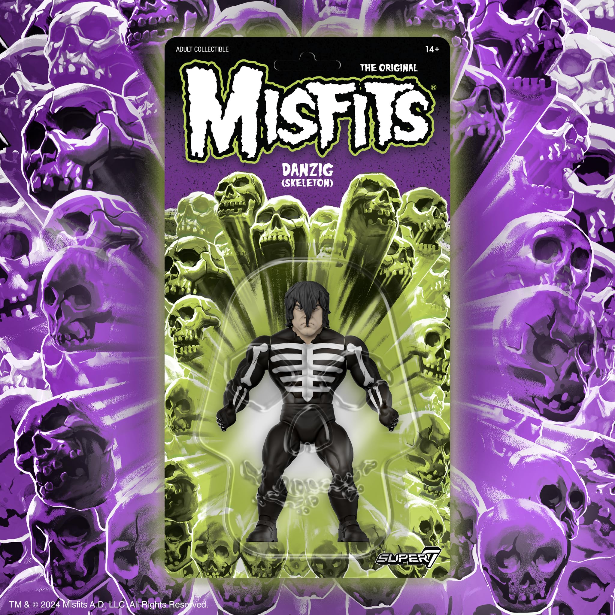 Foto 4 pulgar | Figura De Acción Super7 Misfits Vintage Danzig Wave 01 14 Cm - Venta Internacional.
