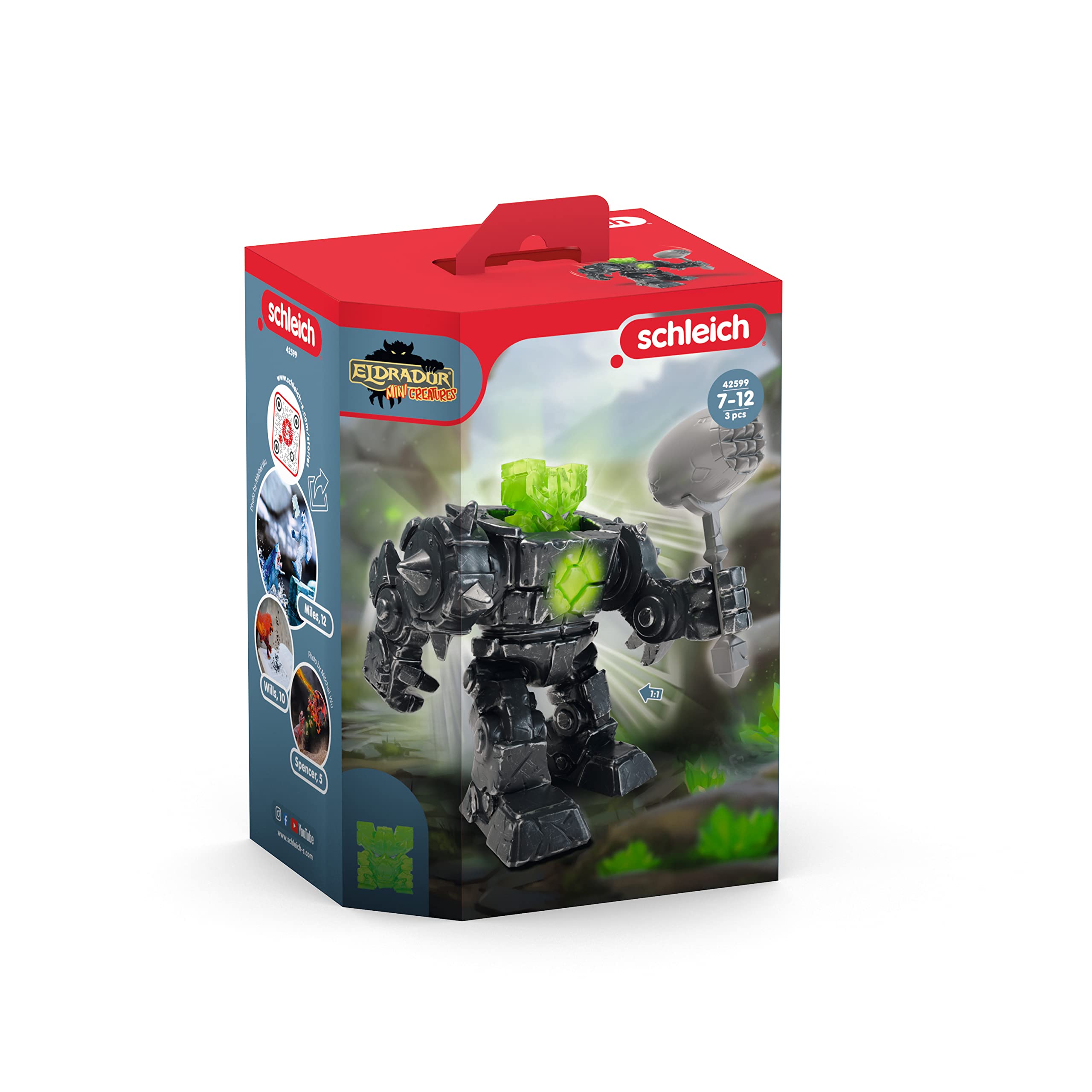 Foto 6 pulgar | Robot Eldrador Toy Schleich De 3 Piezas Para Niños Mayores De 7 Años Con Minicriaturas - Venta Internacional.