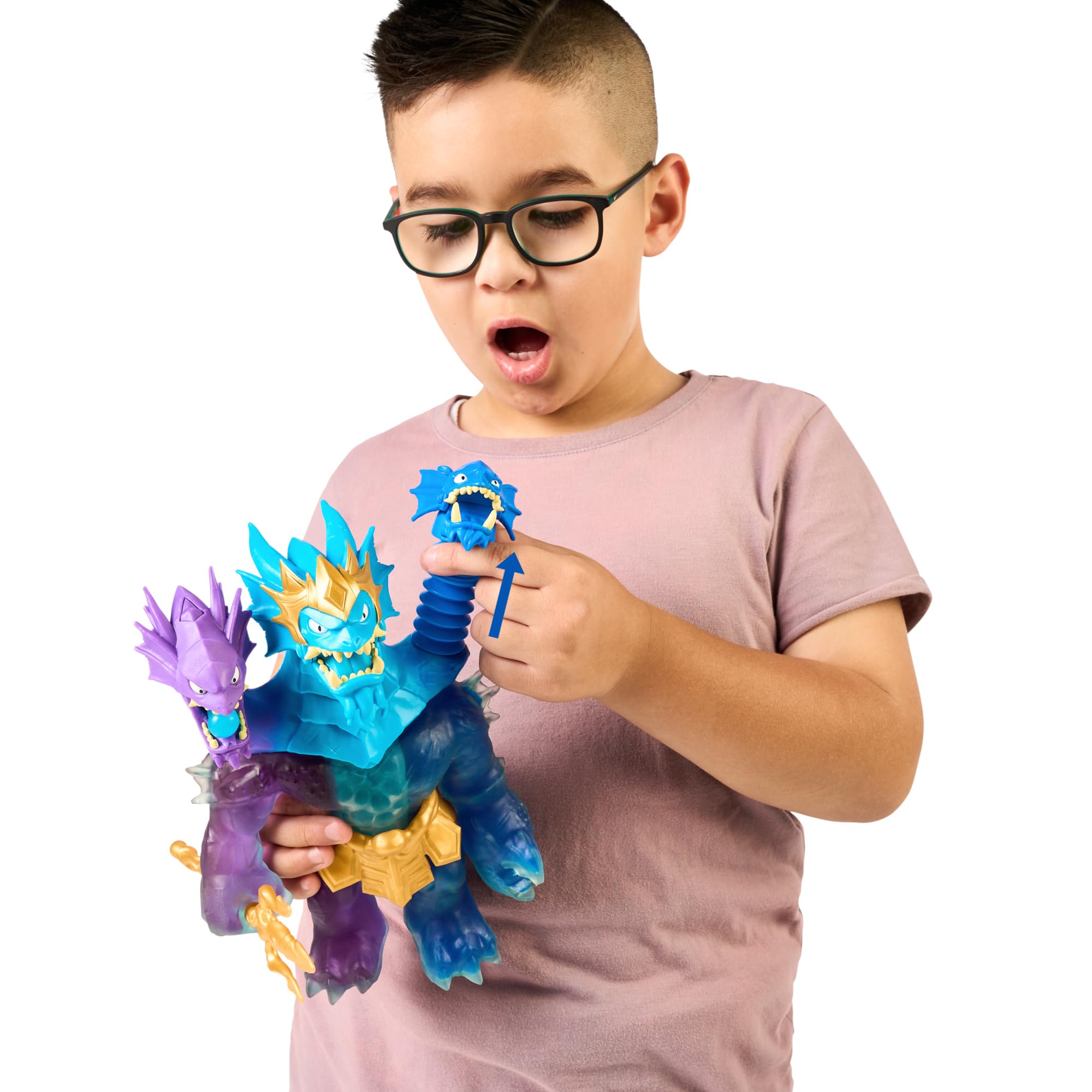 Foto 6 | Figura De Acción Heroes Of Goo Jit Zu Deep Goo Sea King Hydra - Venta Internacional.