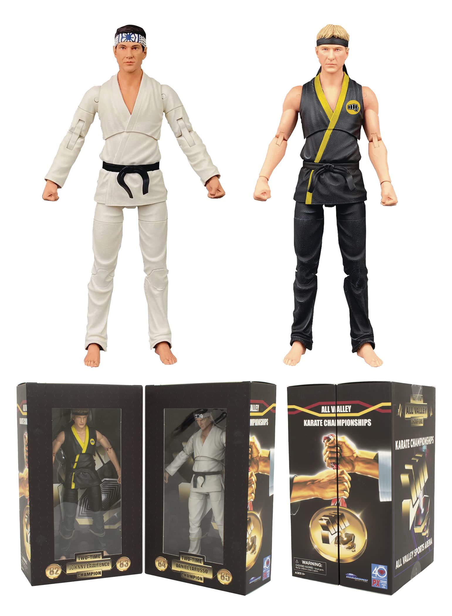 Foto 4 | Set De Figuras De Acción Diamond Select Toys Cobra Kai All Valley - Venta Internacional.