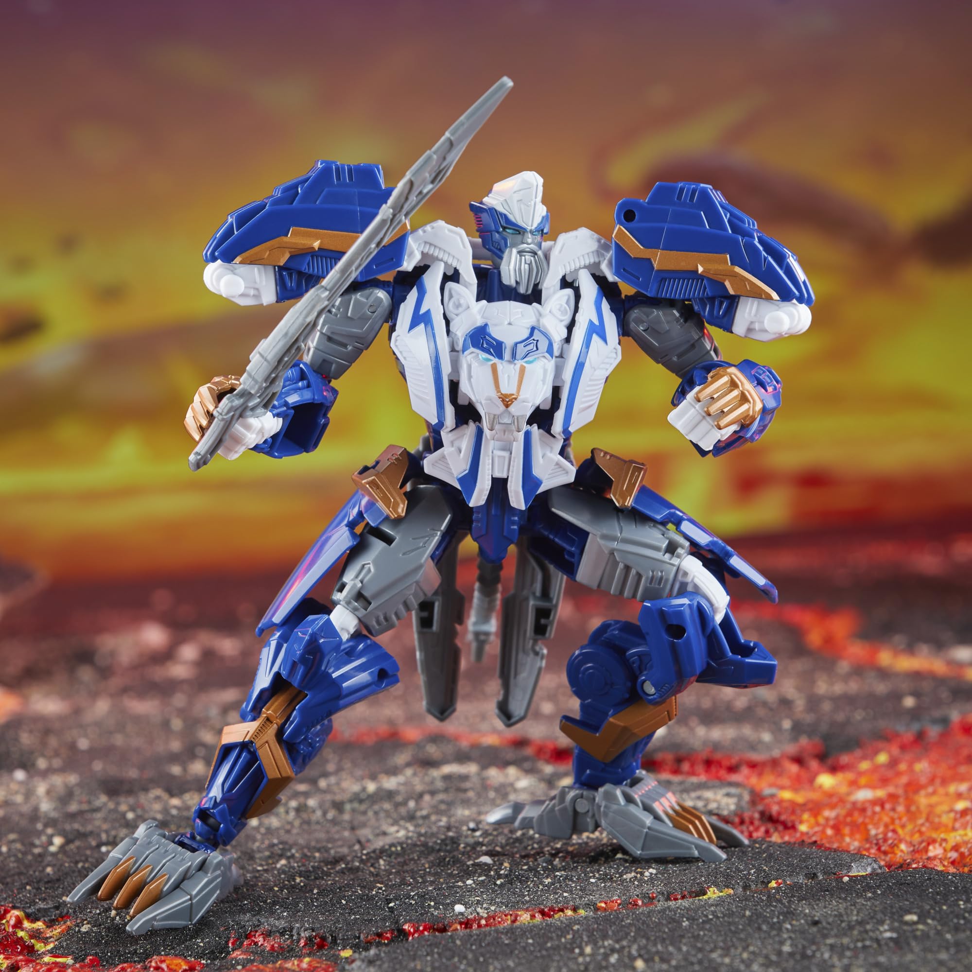 Foto 7 pulgar | Figura De Acción Transformers Legacy United Voyager Thundertron - Venta Internacional.
