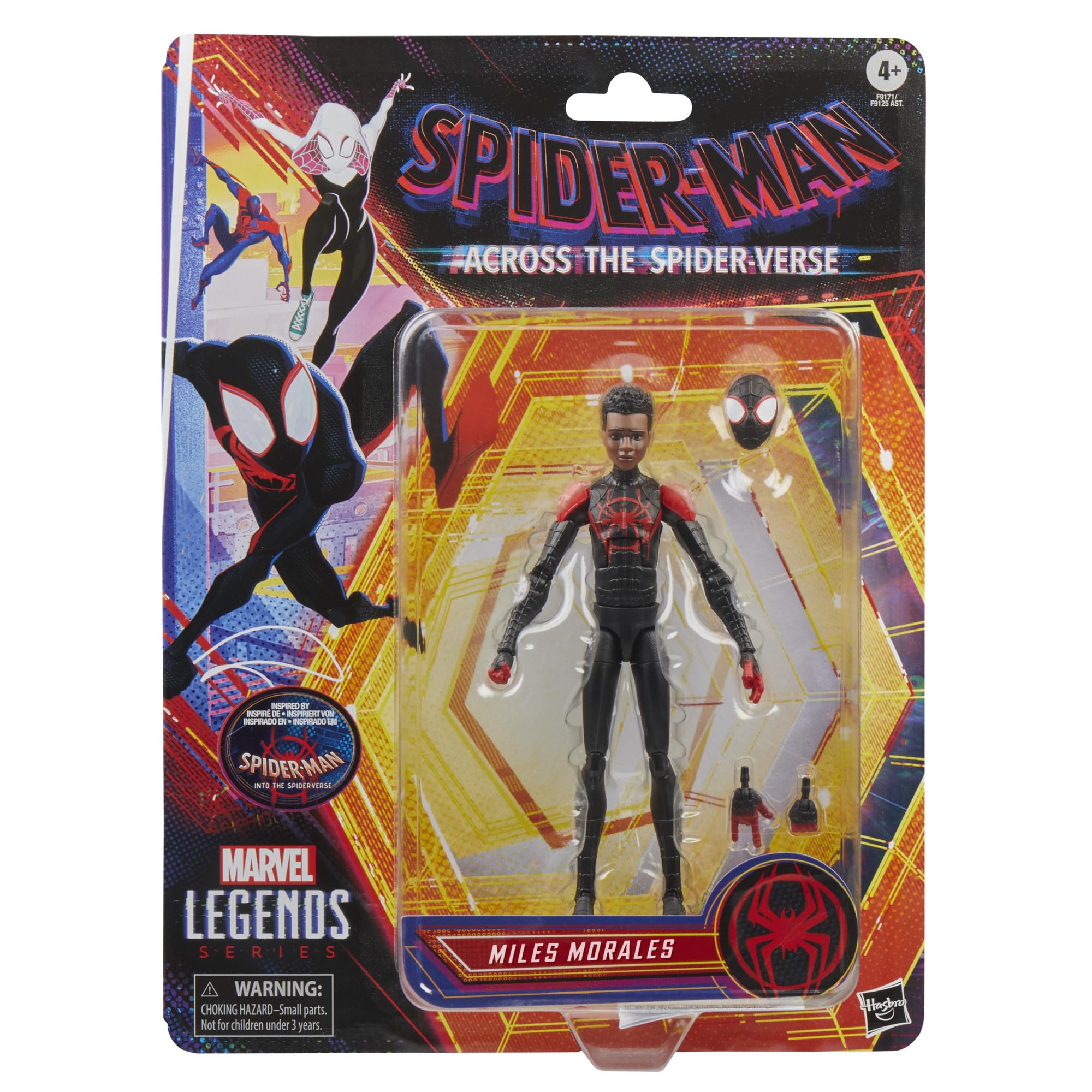 Foto 3 pulgar | Figura De Acción De La Serie Marvel Legends Miles Morales De 15 Cm - Venta Internacional.