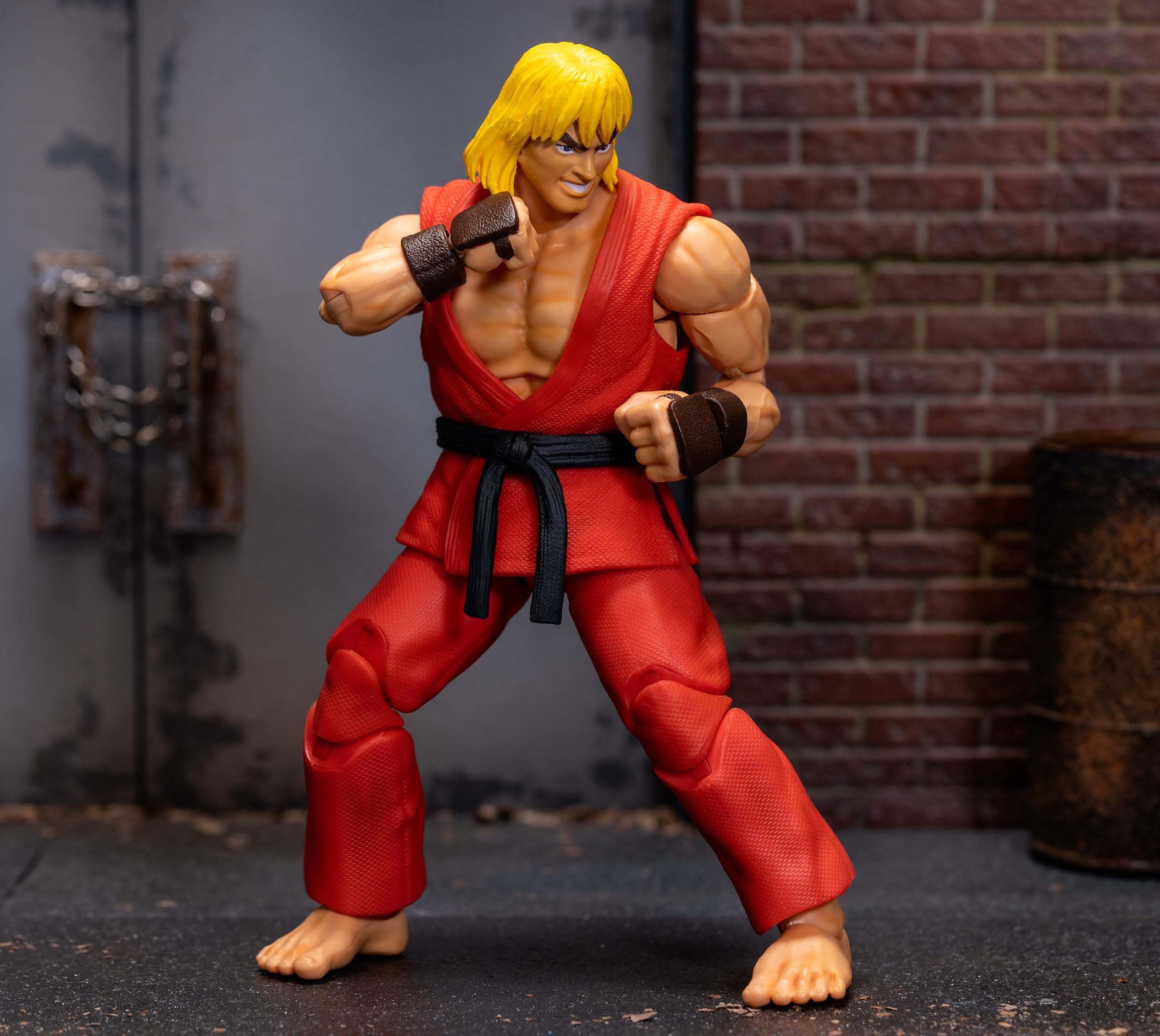 Foto 2 pulgar | Figura De Acción Jada Toys Street Fighter Ii 6 Ken 15 Cm - Venta Internacional.