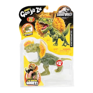 Foto 2 | Figura De Dinosaurio Heroes Of Goo Jit Zu Jurassic World Dilophosaurus - Venta Internacional.