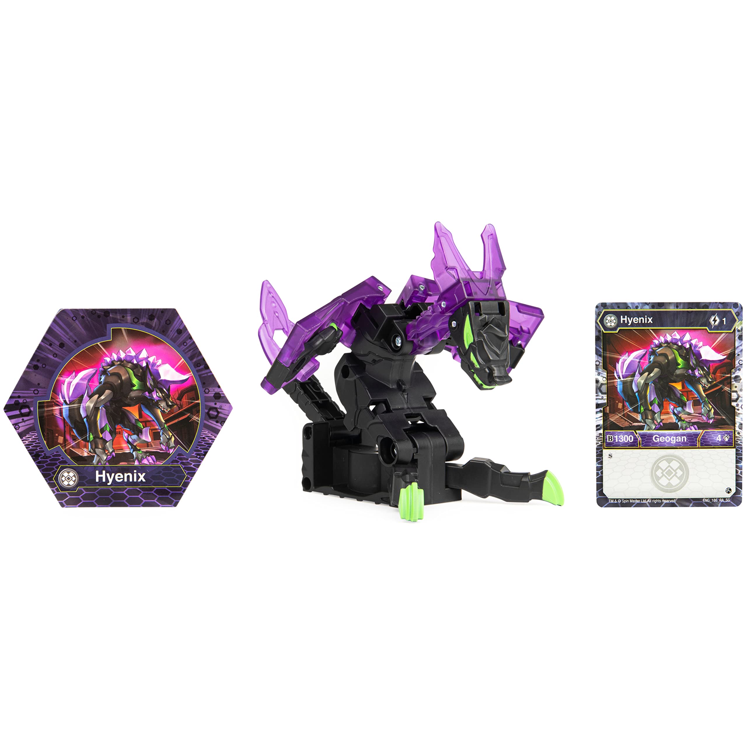 Foto 3 pulgar | Figura Transformadora De Colección Bakugan Geogan Deka Hyenix - Venta Internacional.