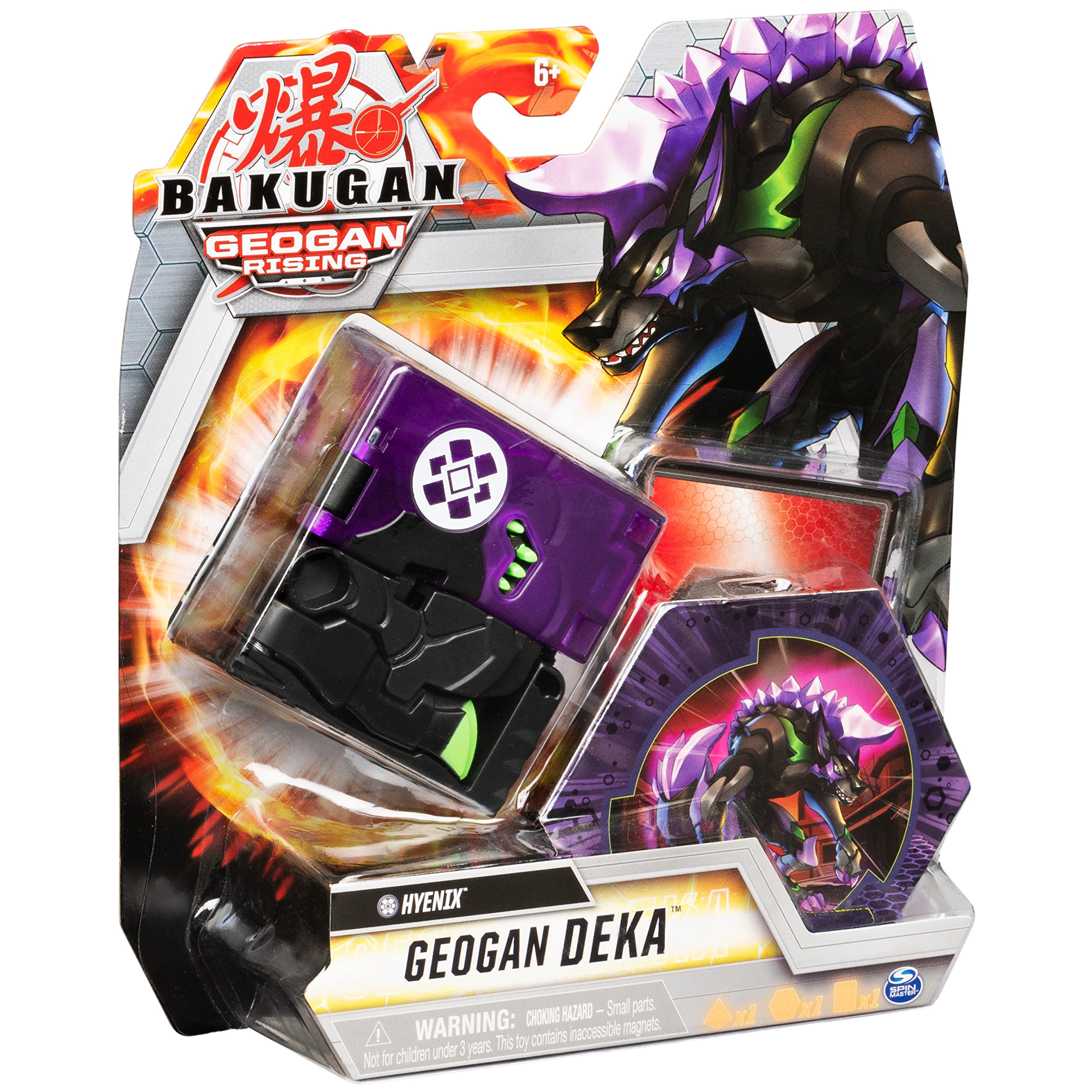 Foto 6 pulgar | Figura Transformadora De Colección Bakugan Geogan Deka Hyenix - Venta Internacional.
