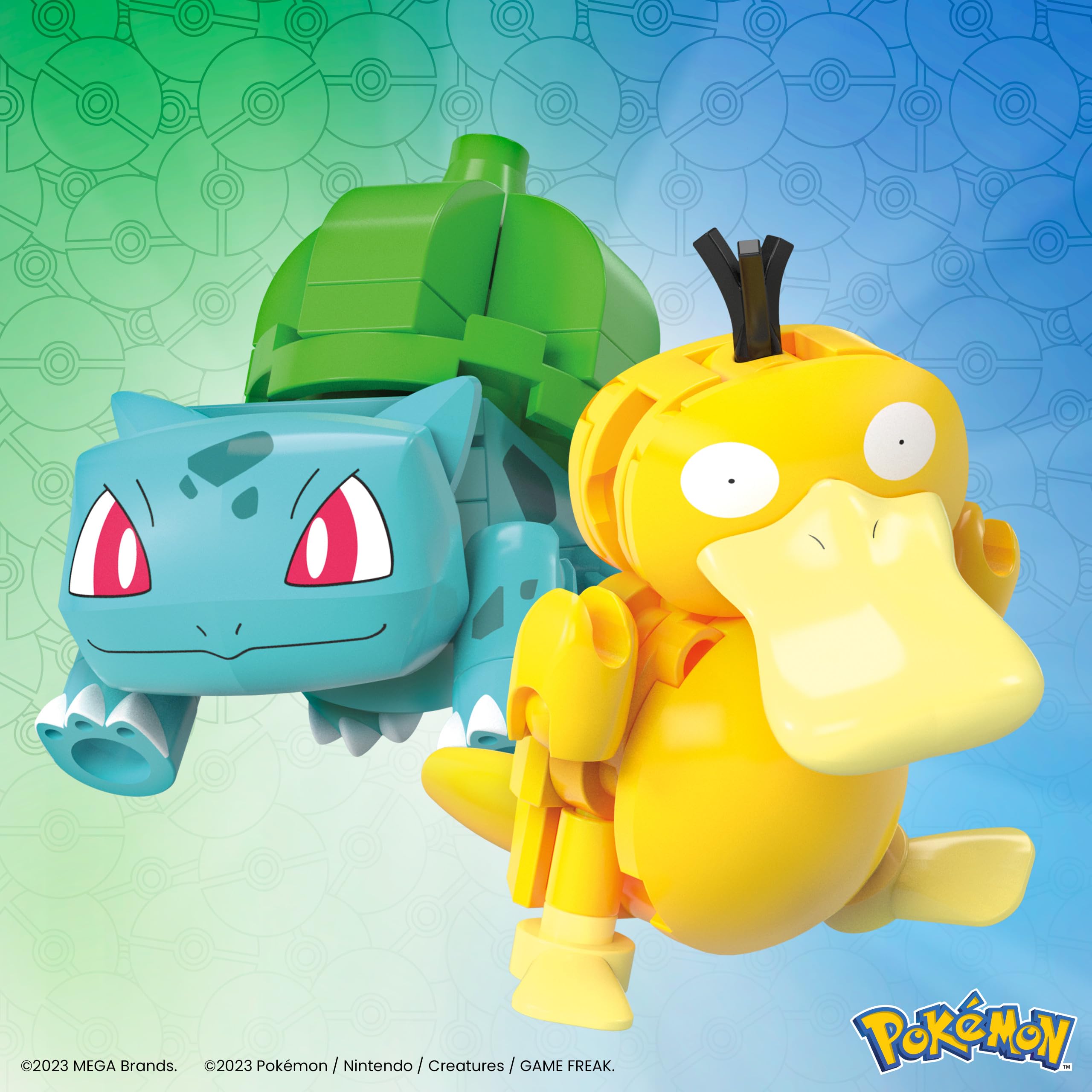 Foto 5 pulgar | Set De Juguetes De Construcción Mega Pokémon Bulbasaur Y Psyduck 63 Piezas - Venta Internacional.