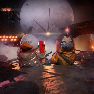 Foto 2 | Figura Coleccionable De Vinilo Con Forma De Pato Tubbz Destiny 2 Cayde-6, 9 Cm - Venta Internacional.