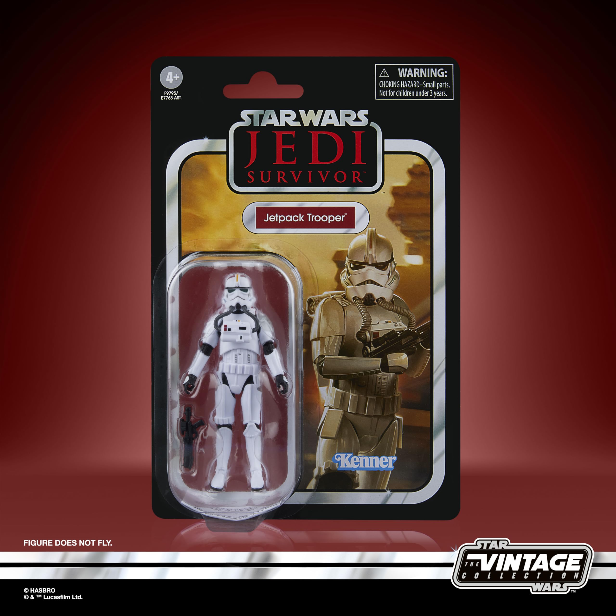 Foto 3 pulgar | Figura De Acción Star Wars The Vintage Collection Jetpack Trooper - Venta Internacional.