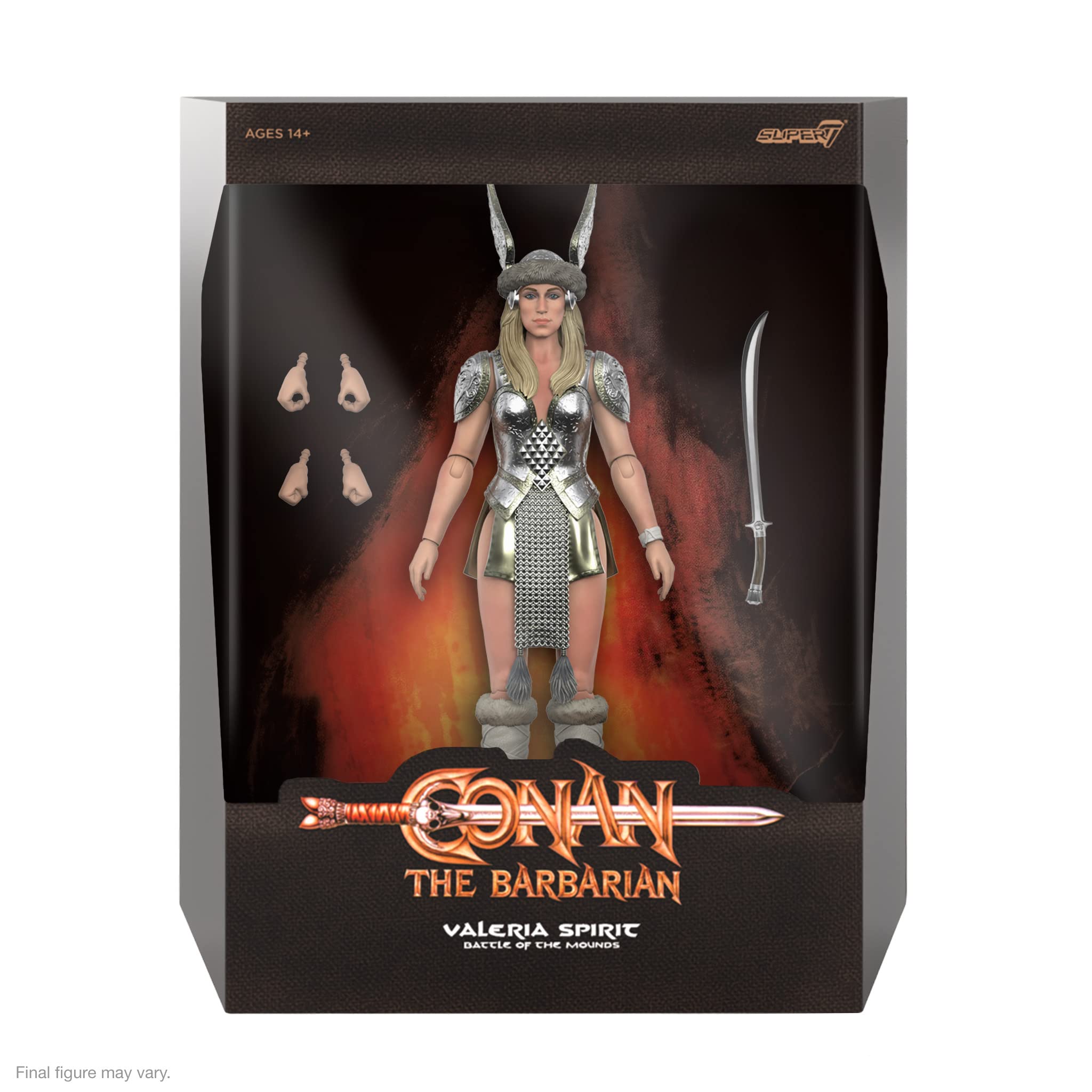 Foto 2 | Figura De Acción Super7 Conan The Barbarian Valeria De 18 Cm Ultimates! - Venta Internacional.