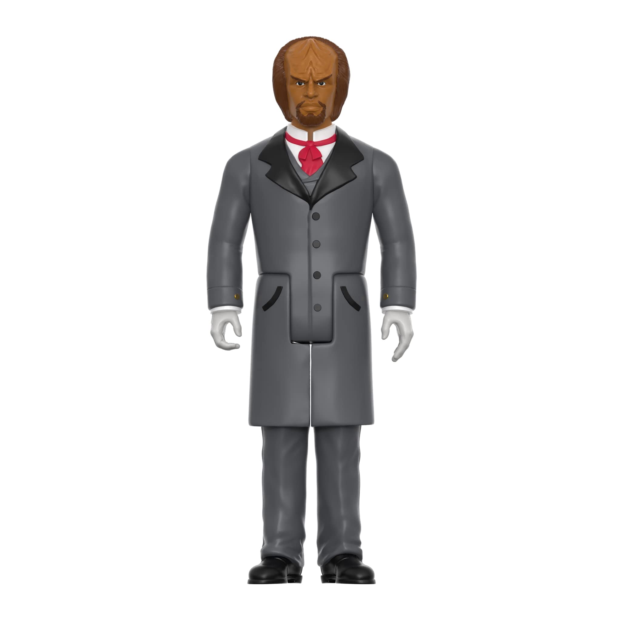 Foto 3 pulgar | Figura De Acción Super7 Star Trek The Next Generation Worf 3.75 - Venta Internacional.