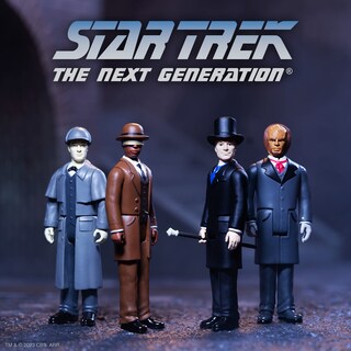 Foto 4 | Figura De Acción Super7 Star Trek The Next Generation Worf 3.75 - Venta Internacional.