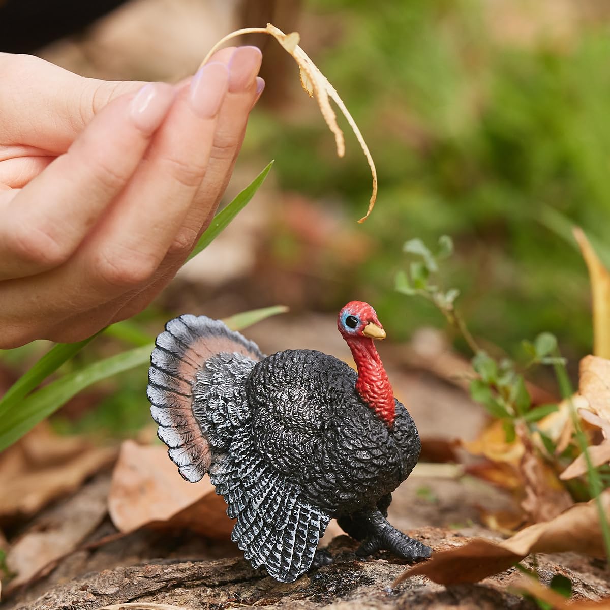 Foto 3 pulgar | Figura De Juguete Schleich Farm World Turkey Bird Para Niños A Partir De 3 Años - Venta Internacional.