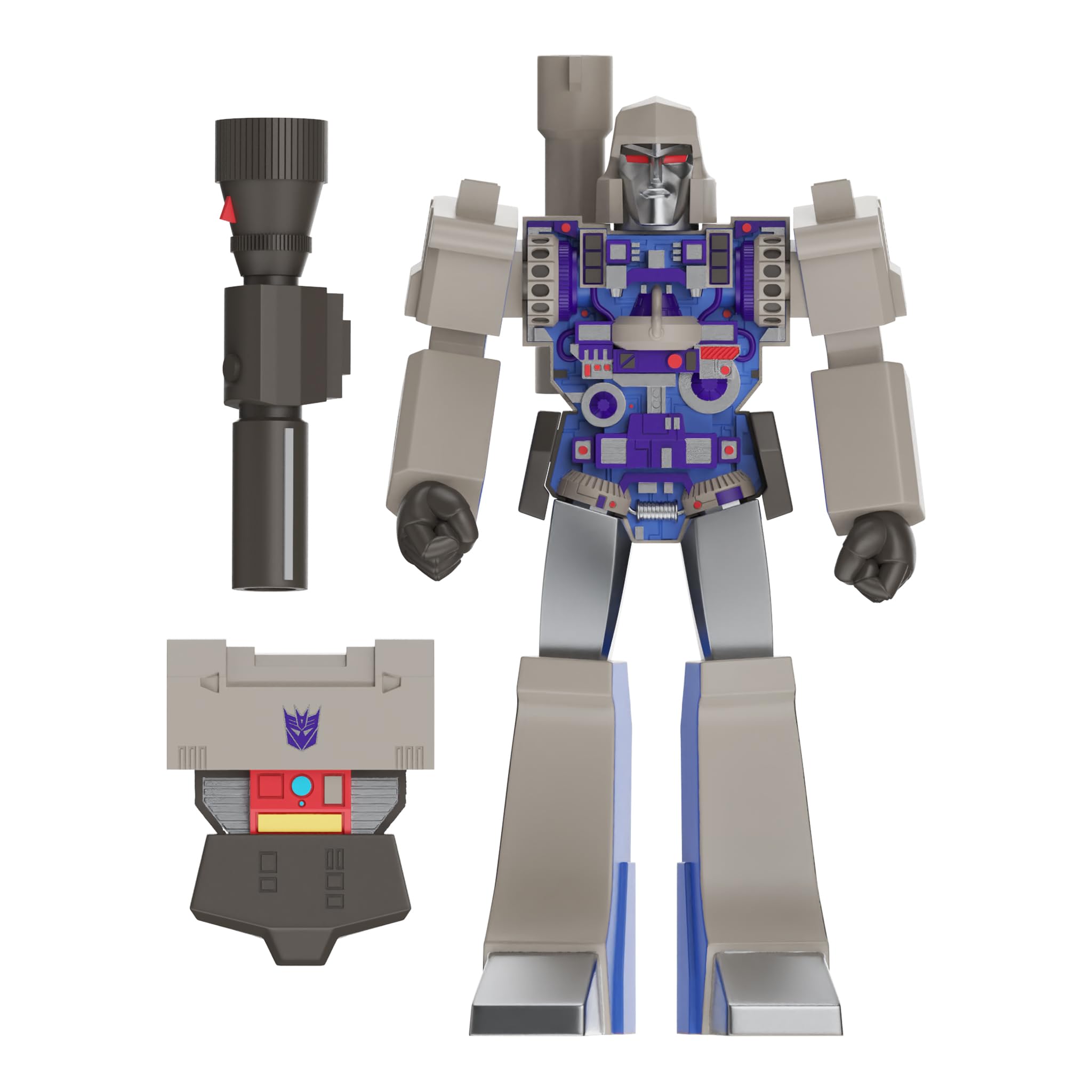 Foto 8 pulgar | Figura De Acción Super7 Super Cyborg Transformers Megatron 12 Pulgadas - Venta Internacional.