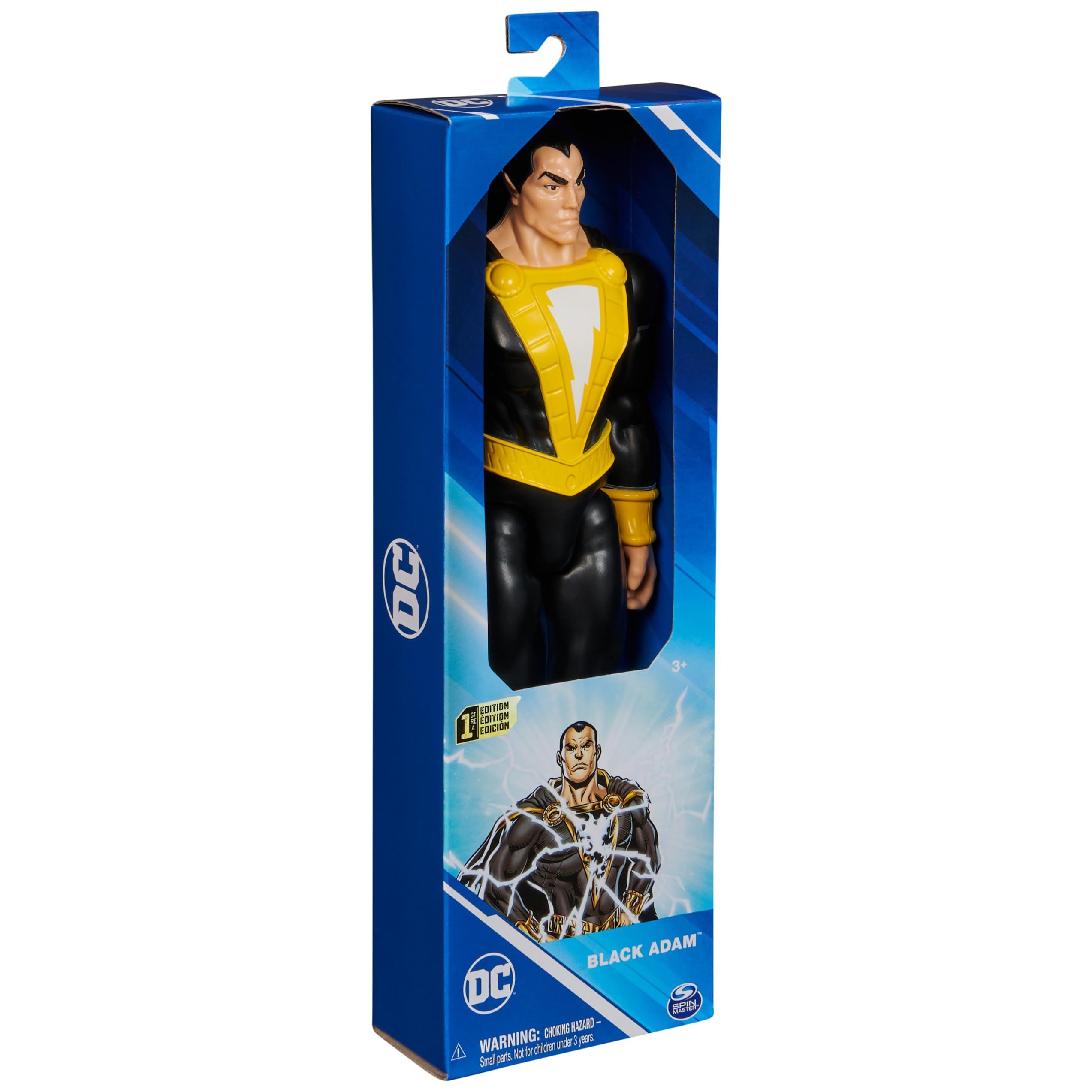Foto 8 pulgar | Figura De Acción Dc Comics Black Adam De 30 Cm Con Capa Para Niños De 3 Años O Más - Venta Internacional.