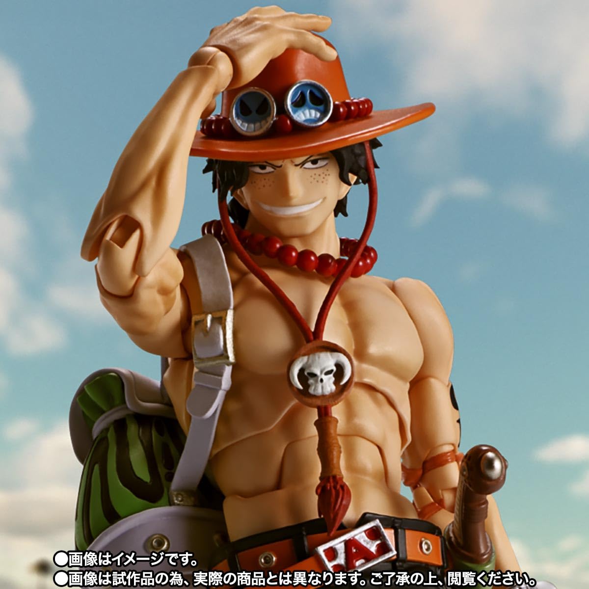 Foto 3 pulgar | Figura De Acción Tamashii Nations One Piece Portgas D. Ace - Venta Internacional.
