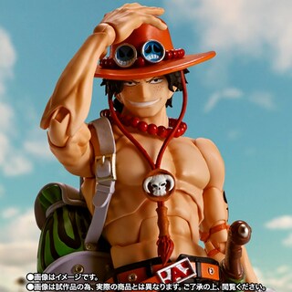 Foto 2 | Figura De Acción Tamashii Nations One Piece Portgas D. Ace - Venta Internacional.