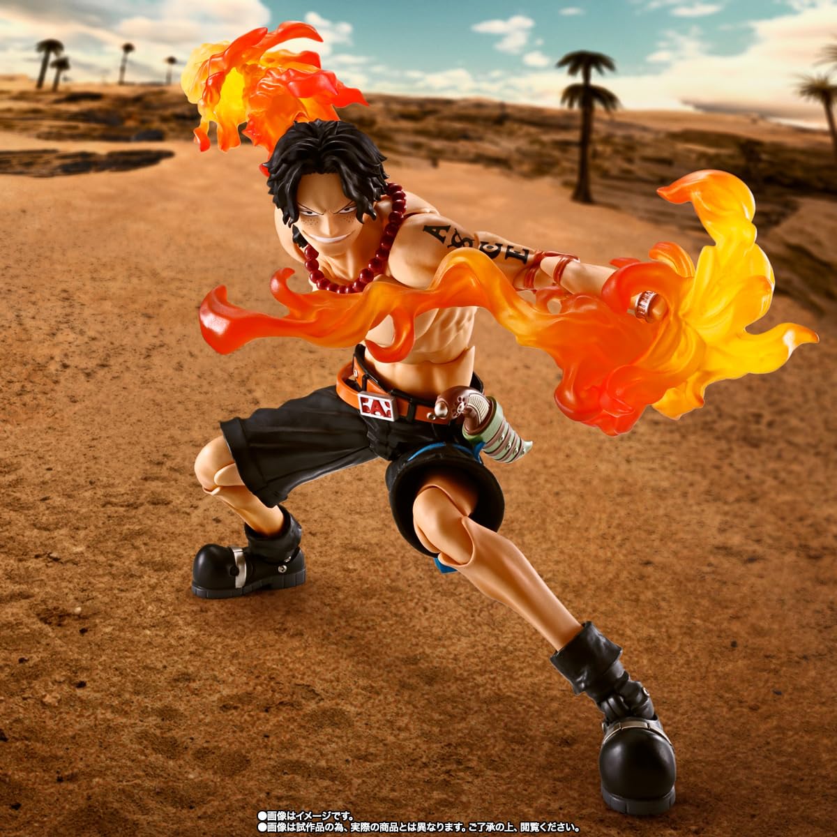 Foto 5 pulgar | Figura De Acción Tamashii Nations One Piece Portgas D. Ace - Venta Internacional.