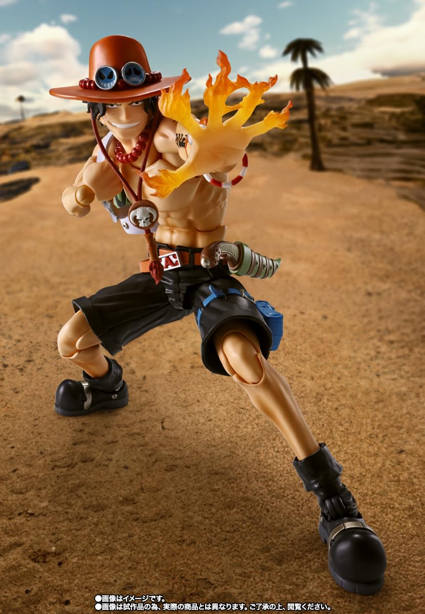 Foto 6 pulgar | Figura De Acción Tamashii Nations One Piece Portgas D. Ace - Venta Internacional.