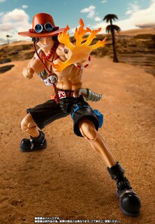 Foto 5 | Figura De Acción Tamashii Nations One Piece Portgas D. Ace - Venta Internacional.