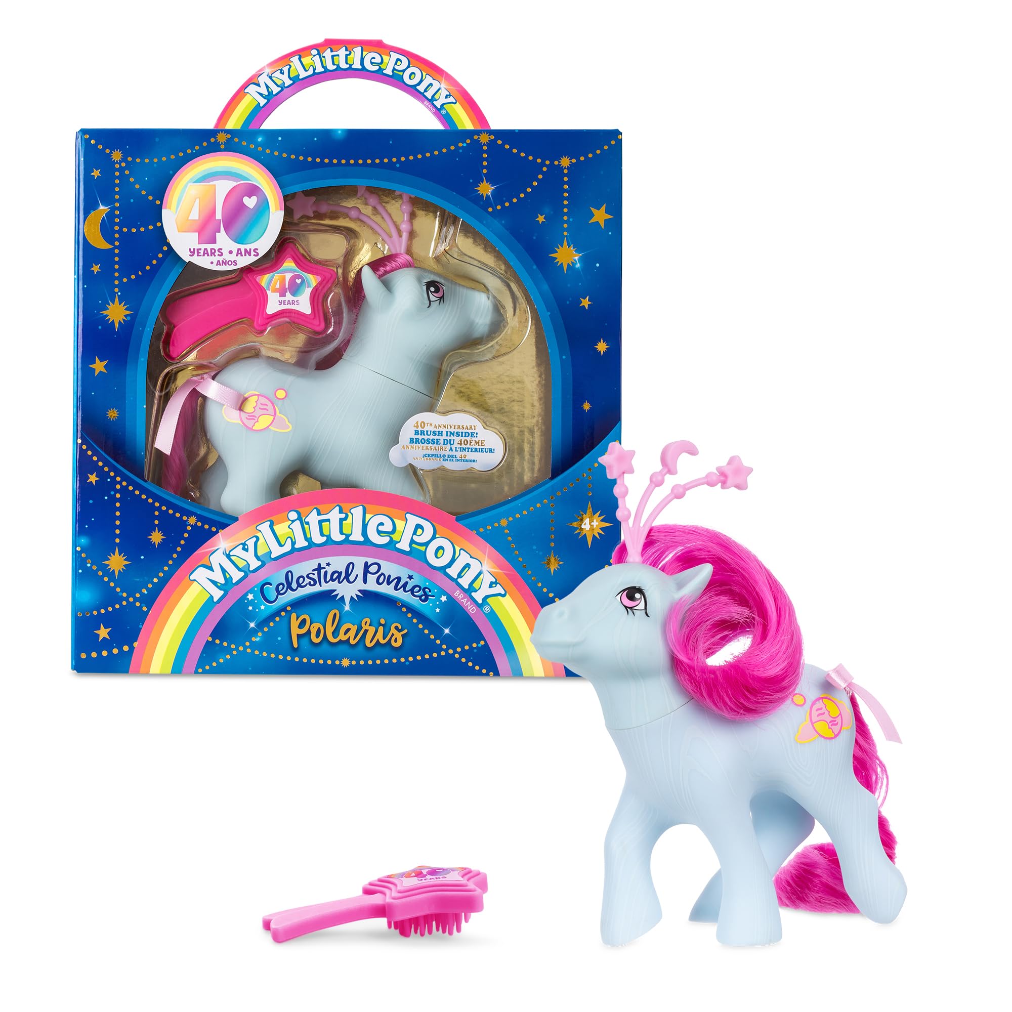 Figura De Juego Coleccionable My Little Pony Polaris 40th Anniv - Venta Internacional.